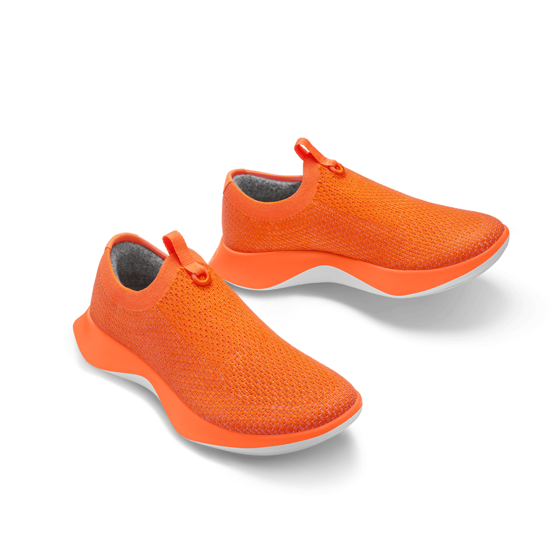 Men s Tree Dasher Relay Buoyant Orange Blizzard Sole Allbirds UK