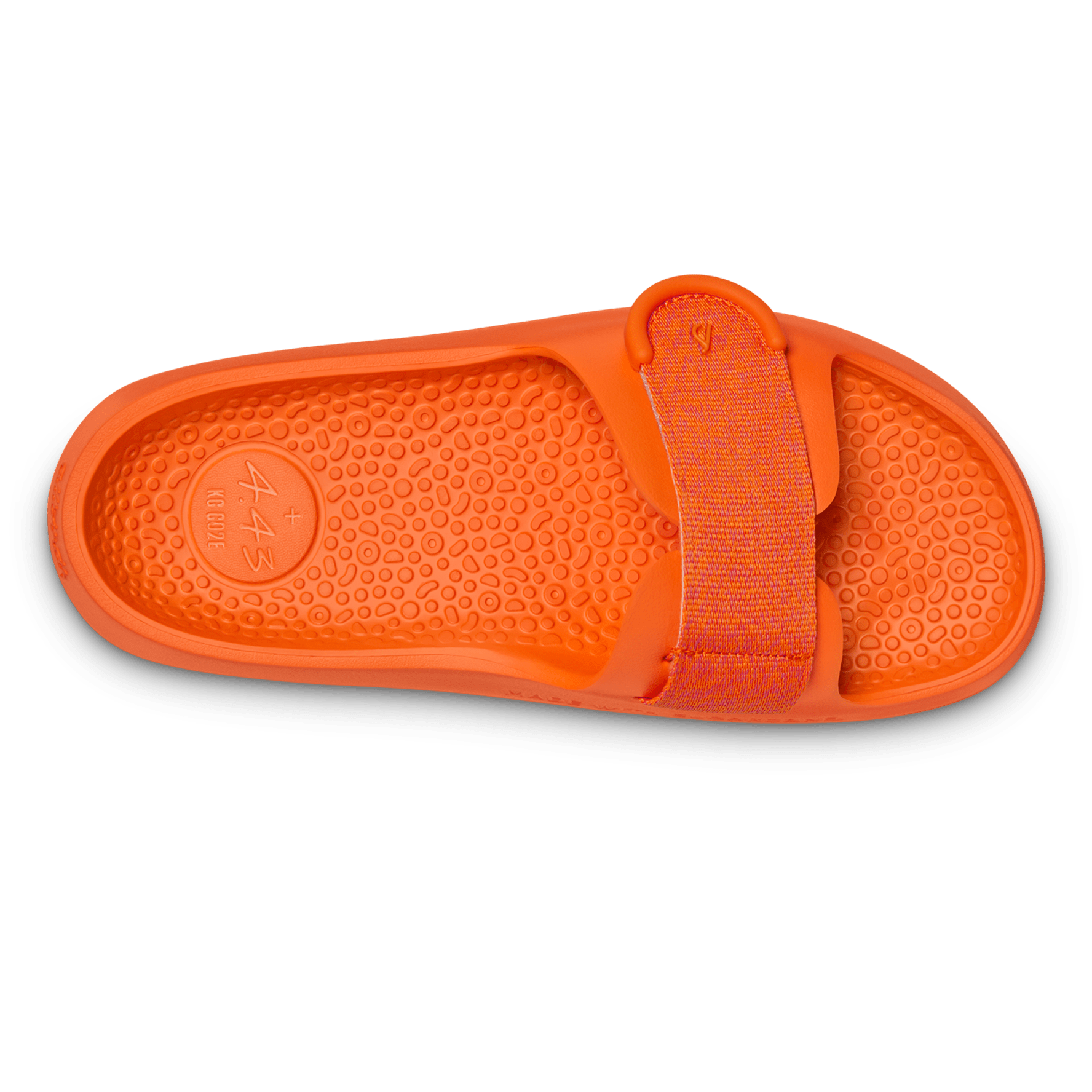 Orange top slides mens