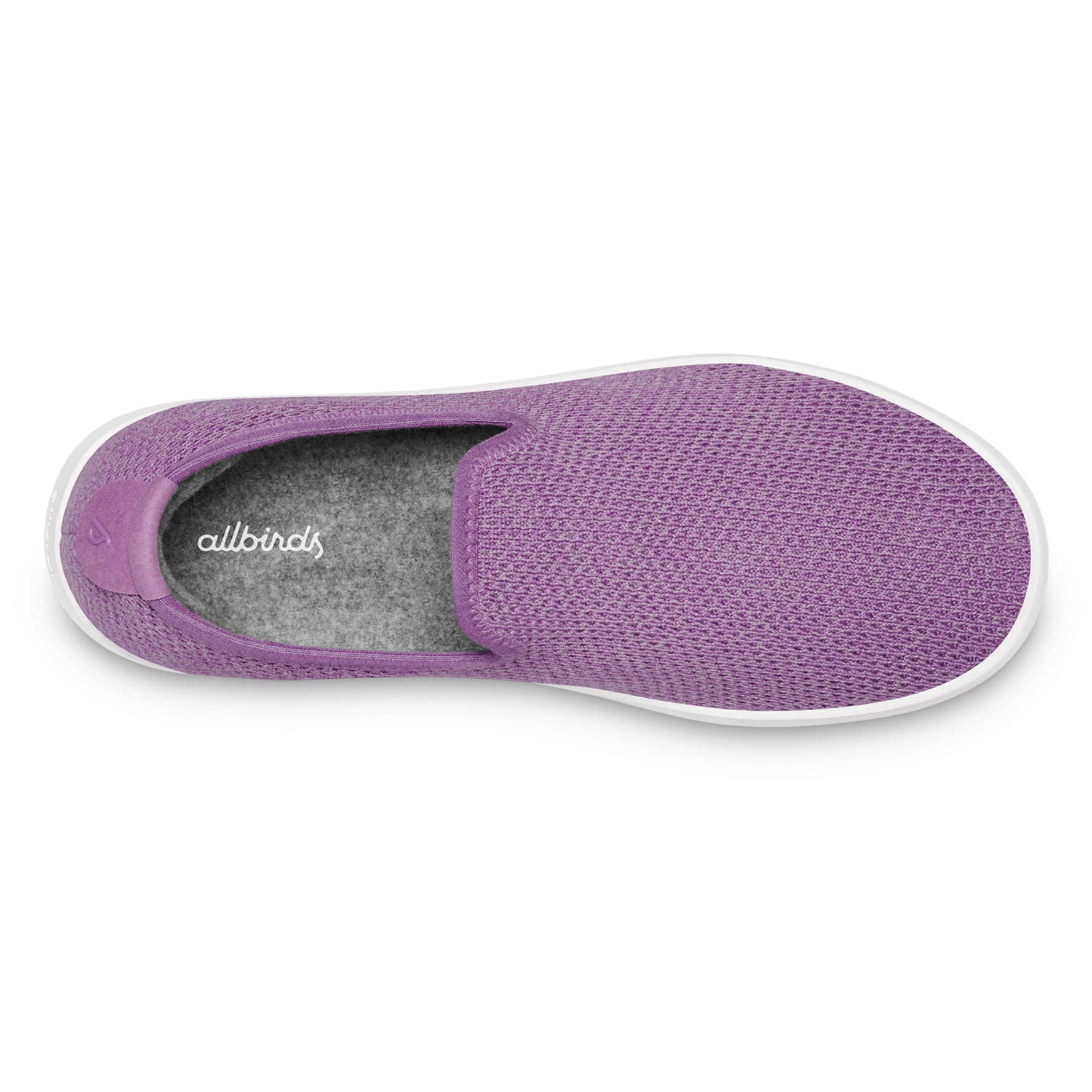 Women s Allbirds Tree Loungers Lux Purple Blizzard Sole