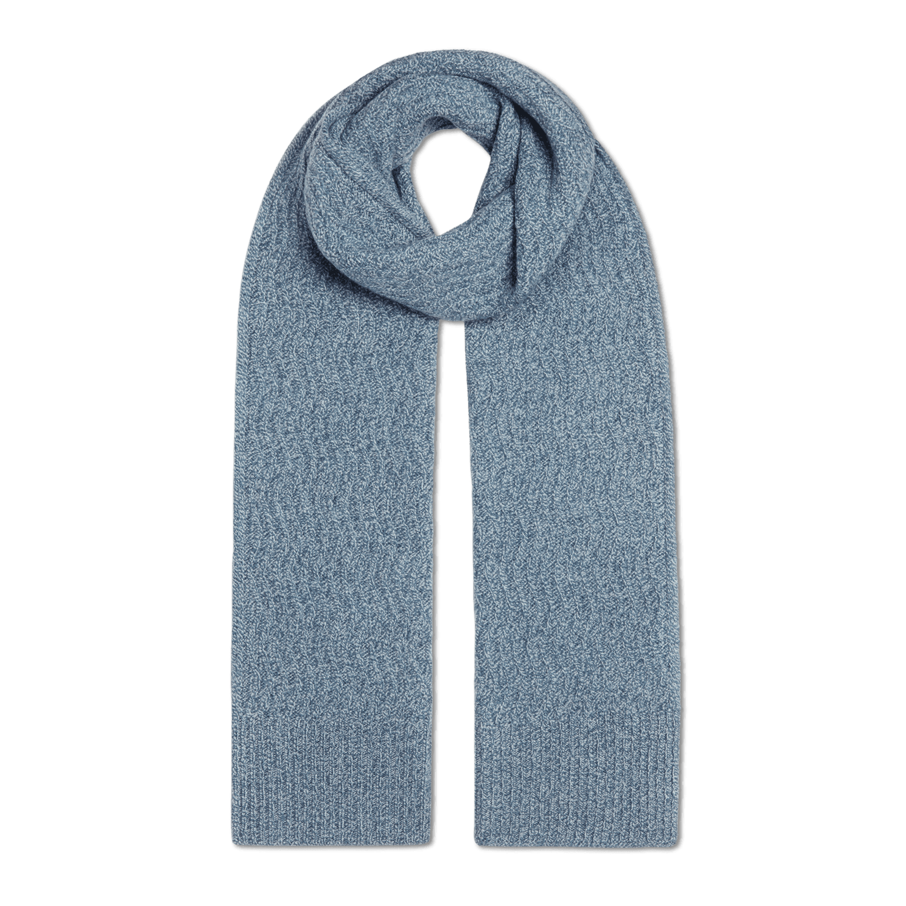 The Scarf Blue Grey Marl