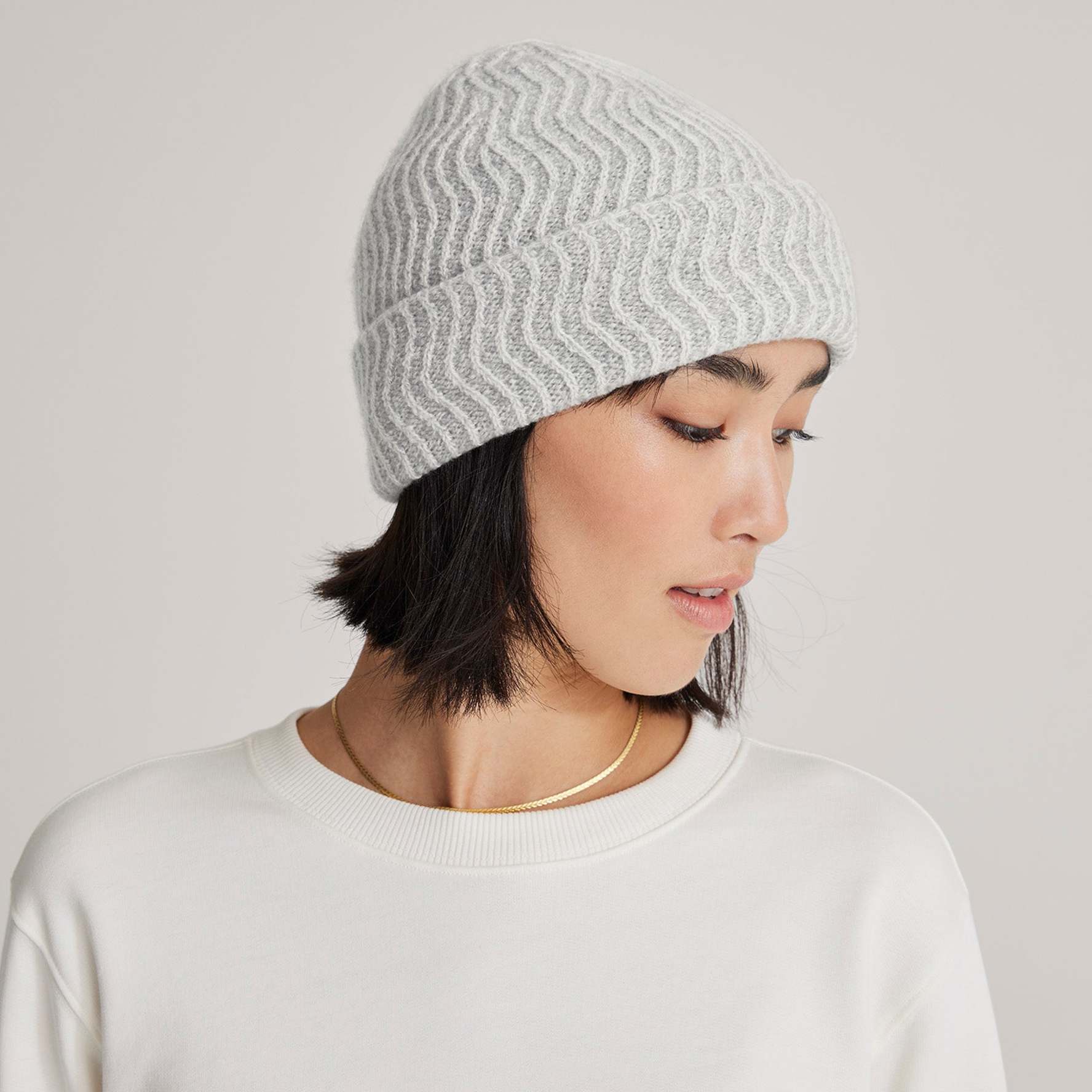 The Beanie Natural White Allbirds Beanie From Merino Wool