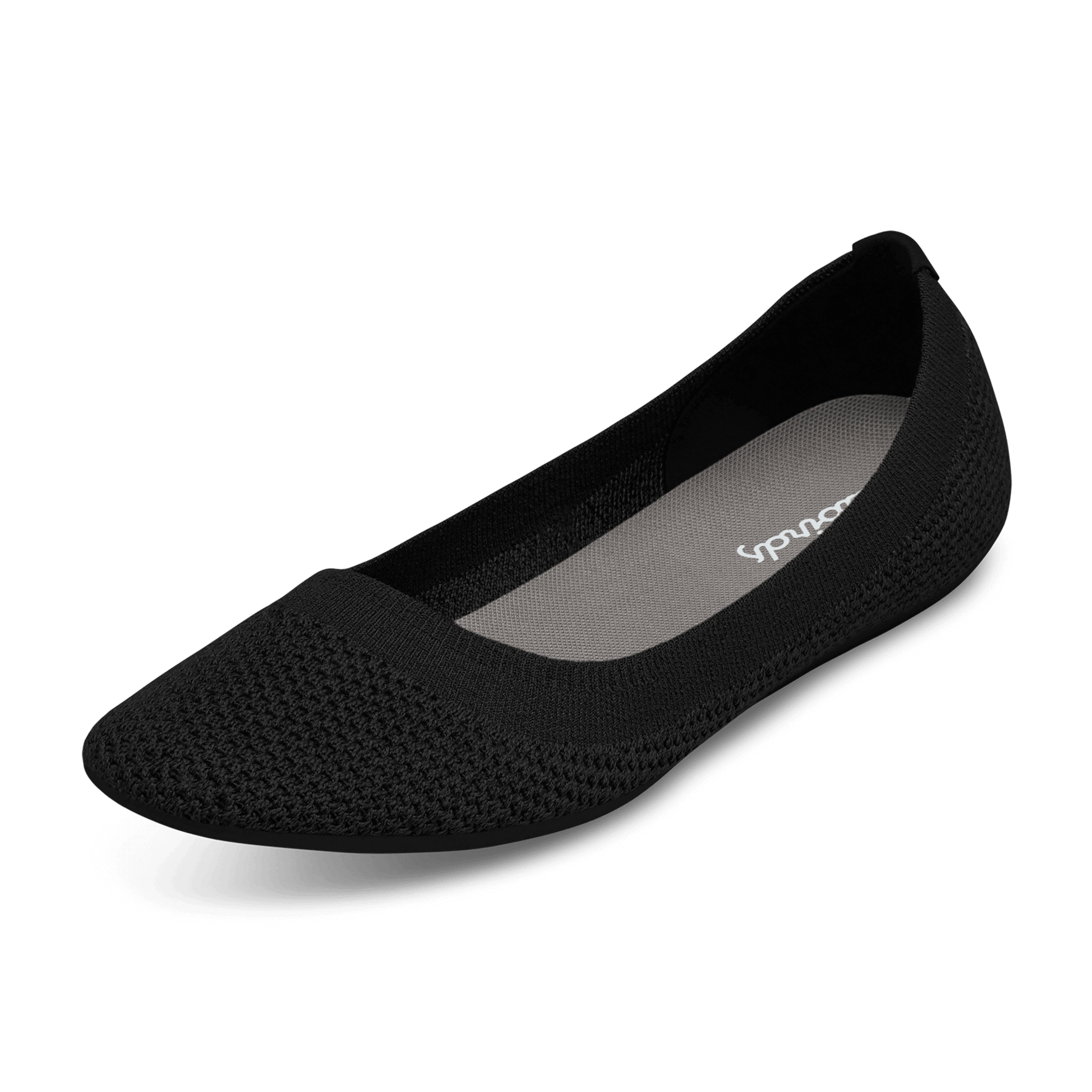 Black deals white flats