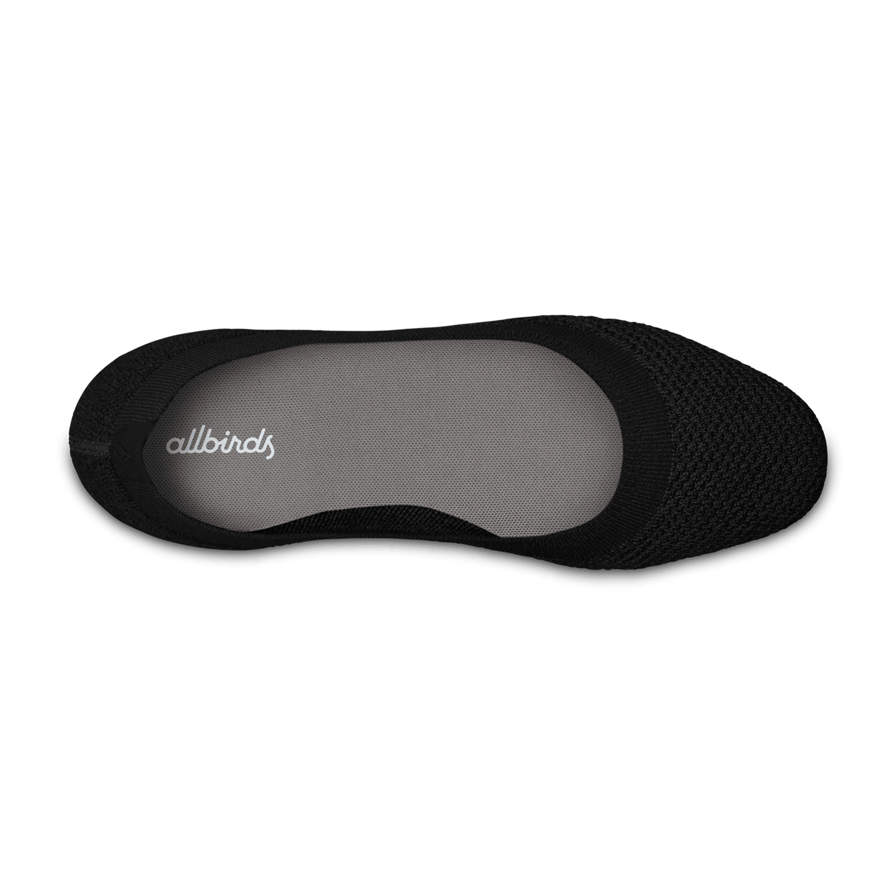 Women s Tree Breezers Jet Black Black Sole Washable Flats