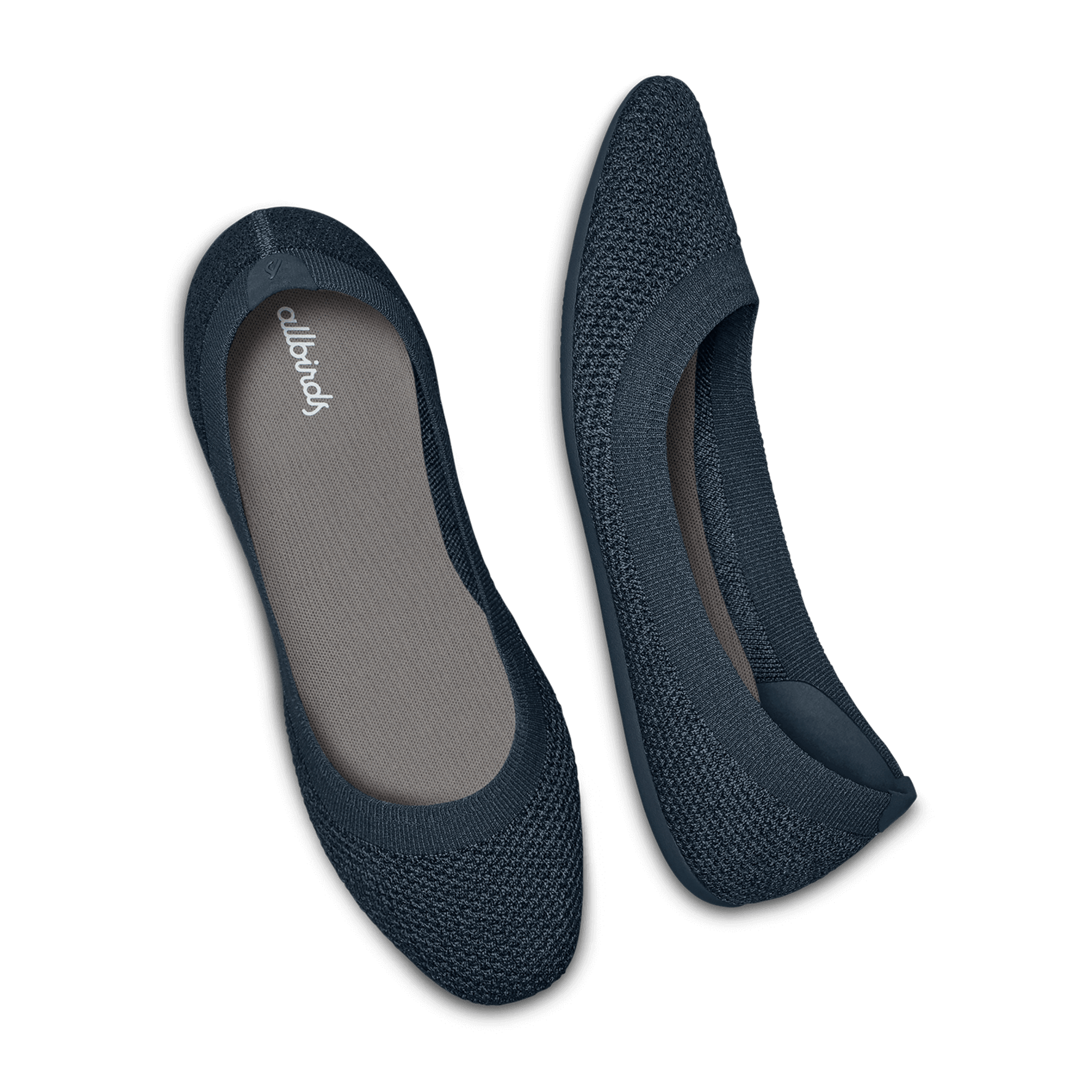 Allbirds Tree Breezers Navy Night Sustainable Flats for Women