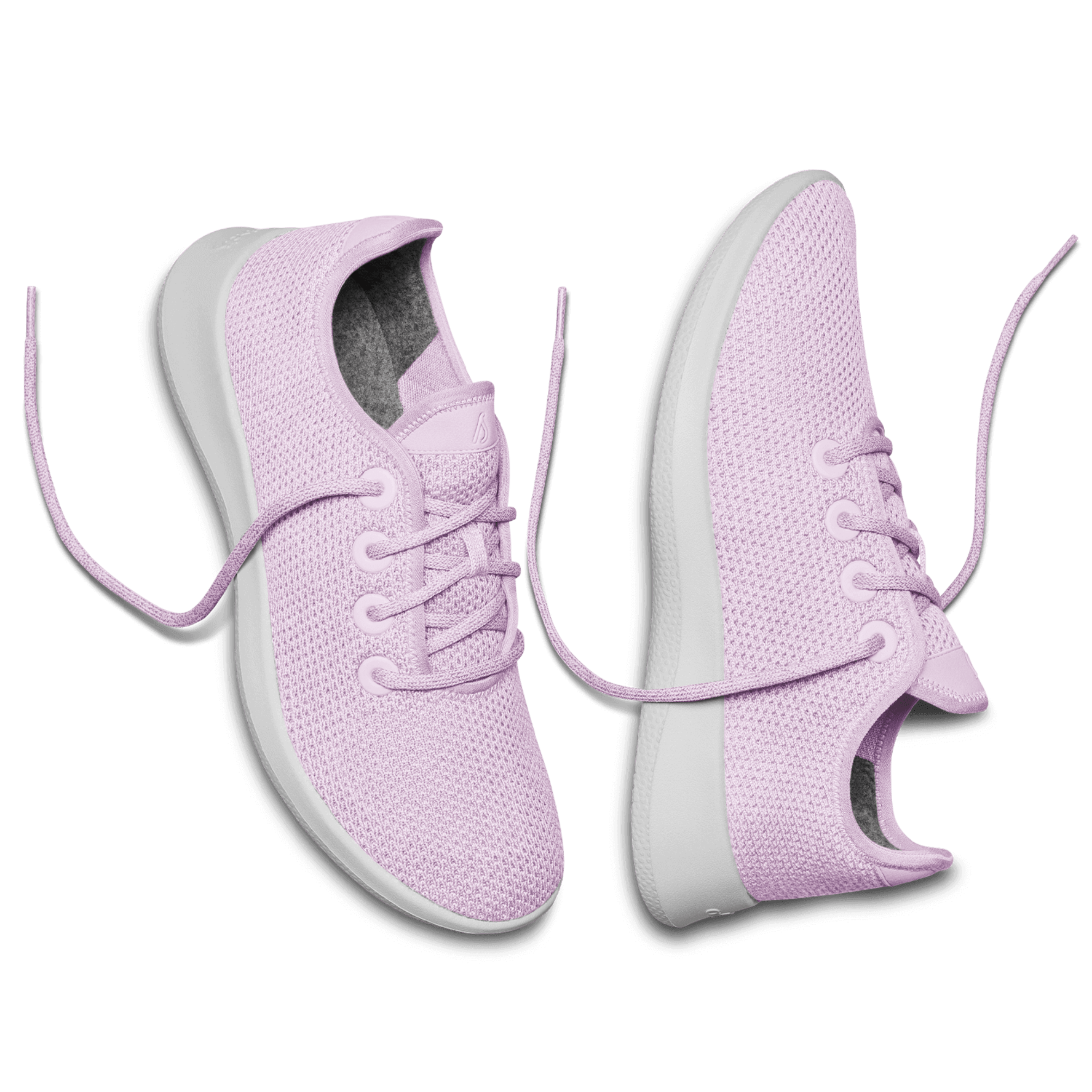 Allbirds Wool Runners Low Top Lace Up Pastel Lilac - Depop