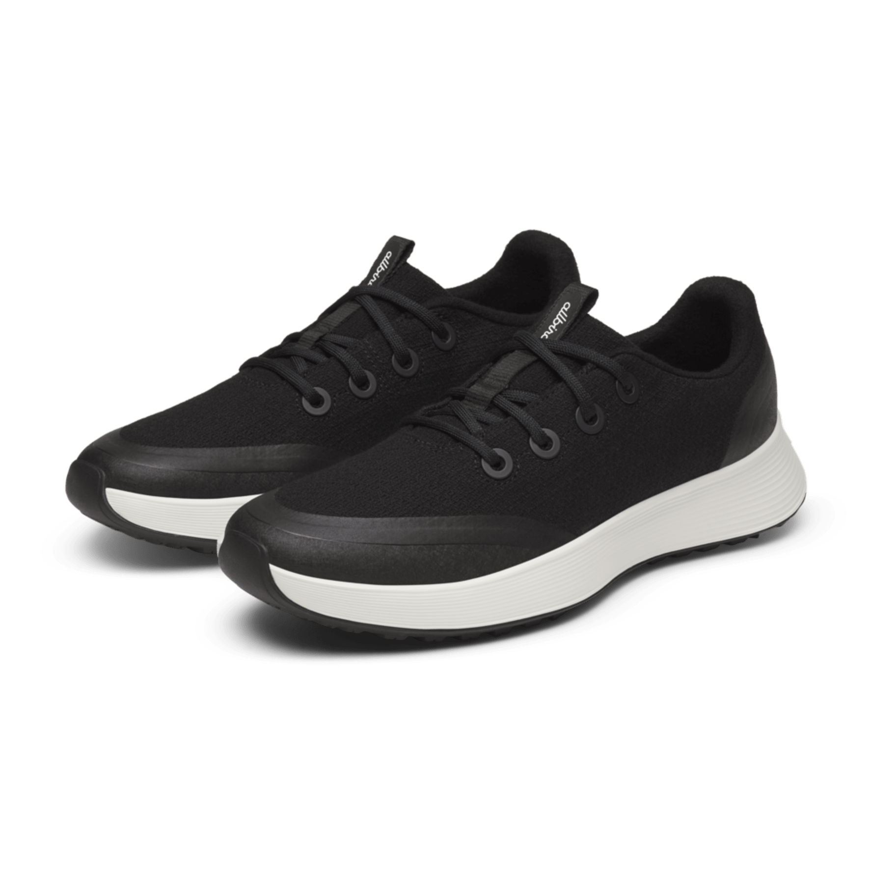 Black sneakers with white soles women's top