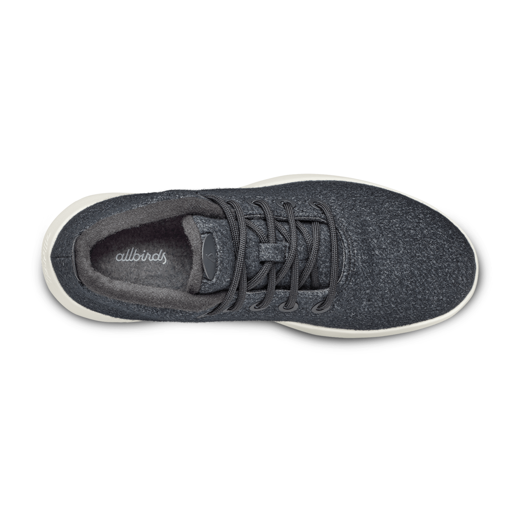 Black running shoes with white soles shop