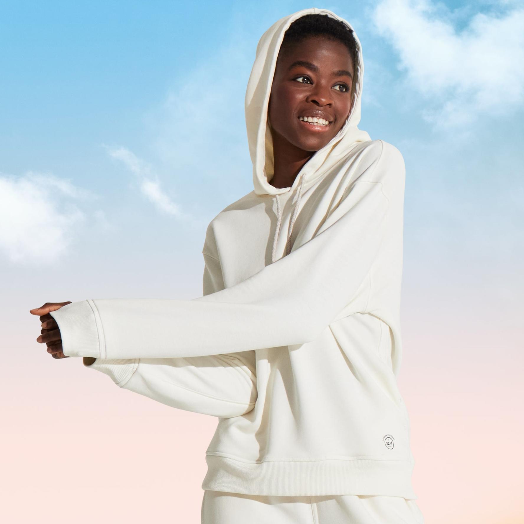 Sweatshirt white womens outlet