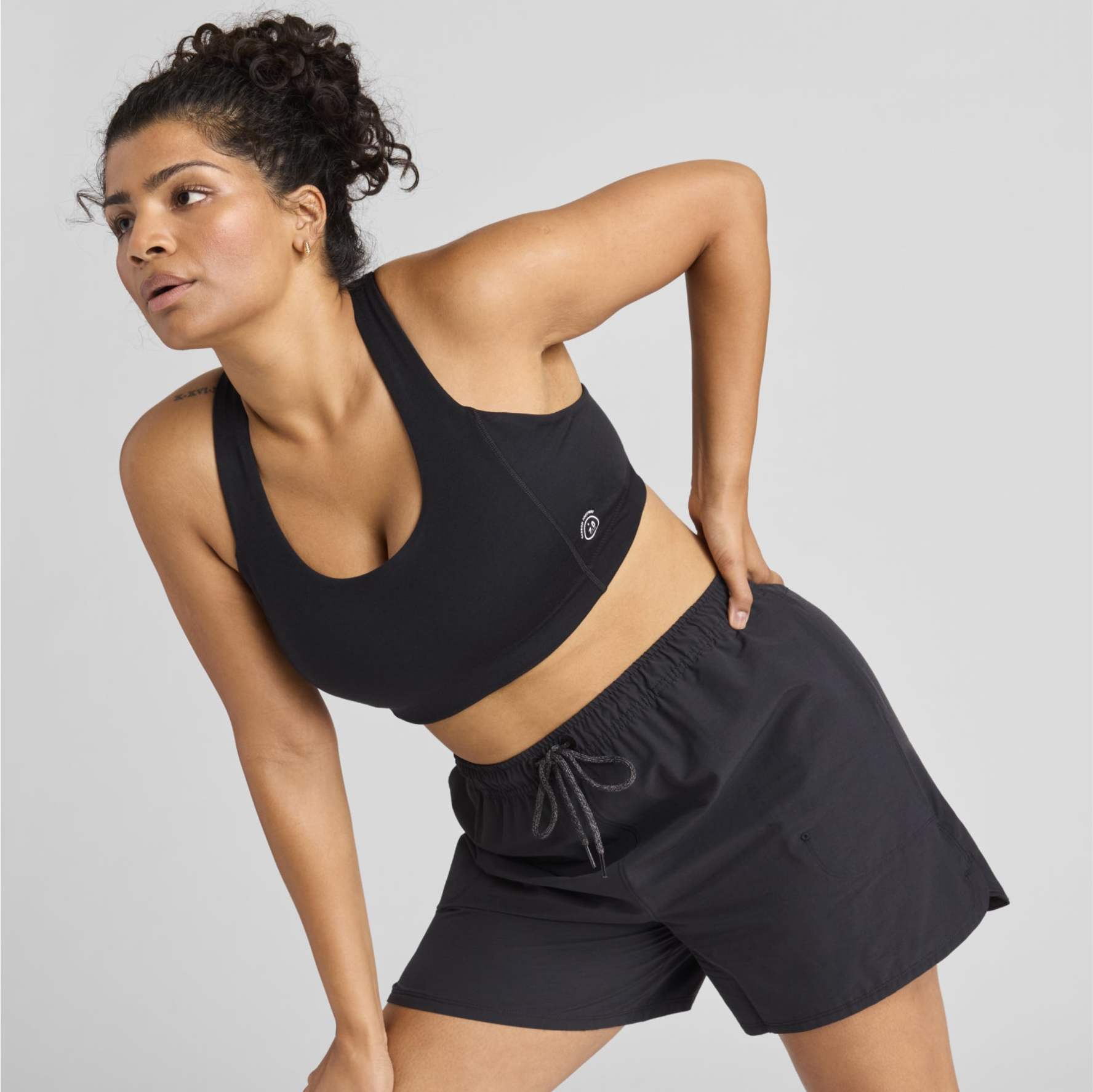 Black girl sports bra online