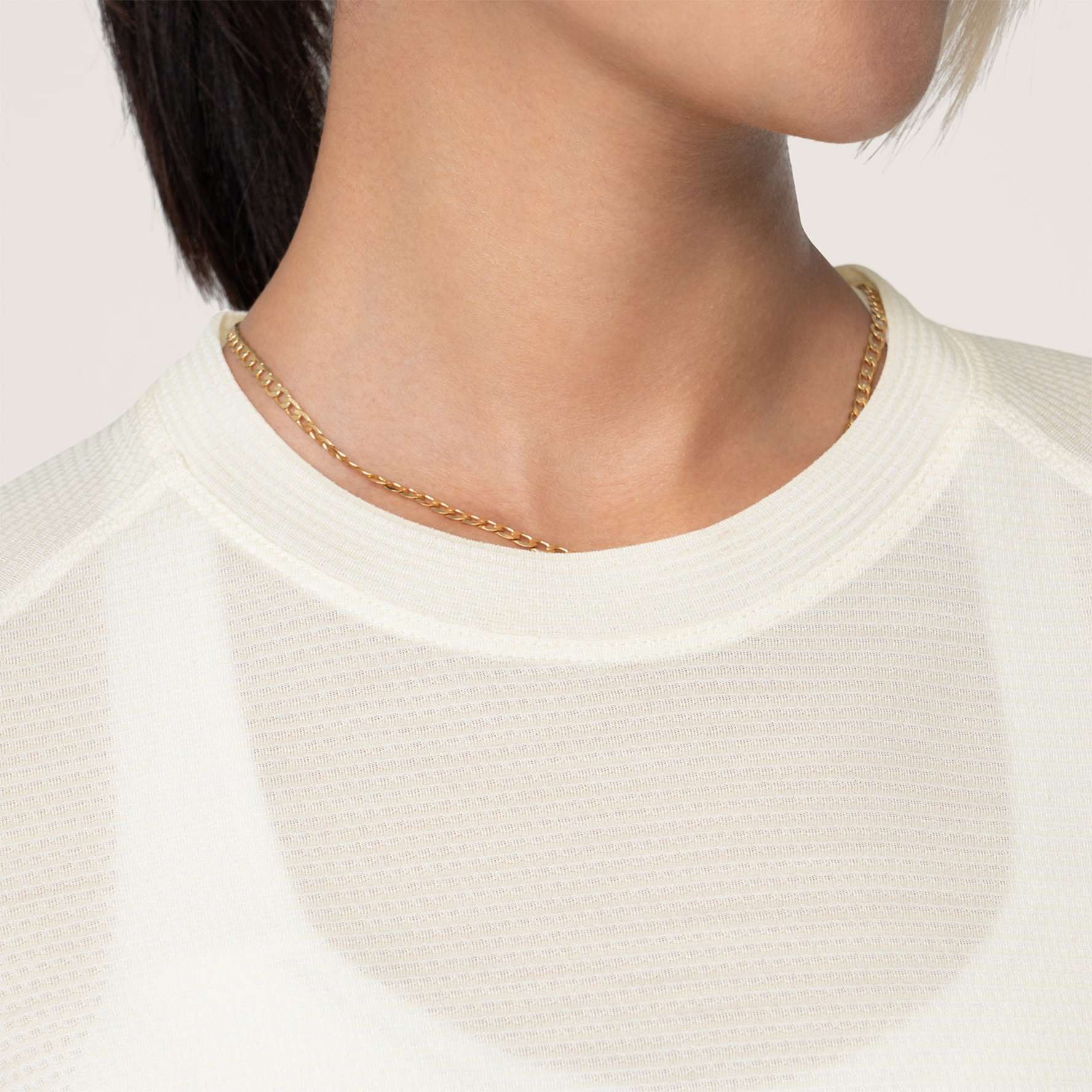 Women's Natural Run Tee - Natural White