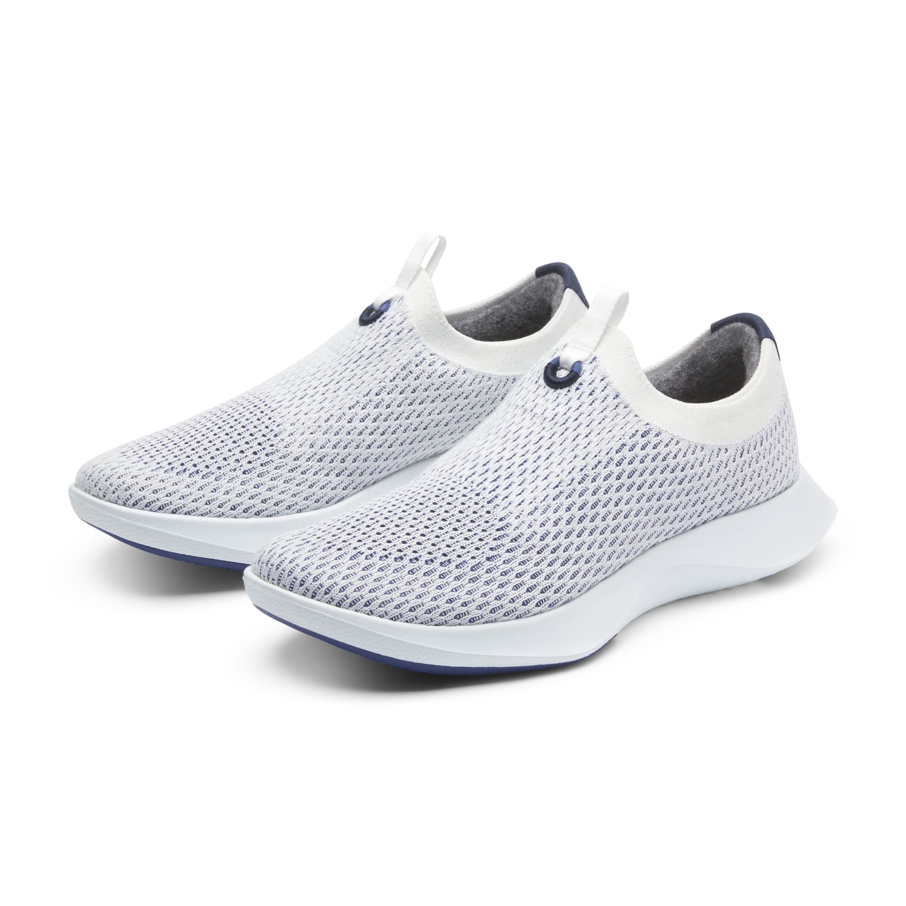 Women's shoes with blue soles top