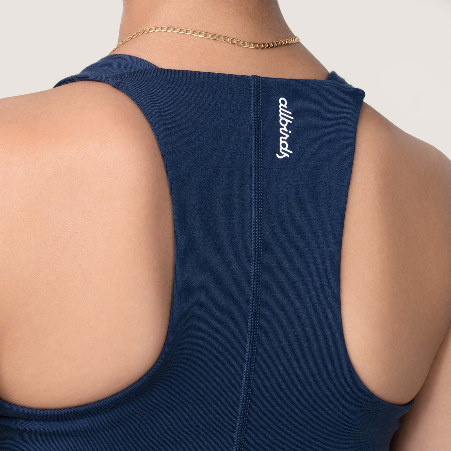 Active tank top with built in bra clearance