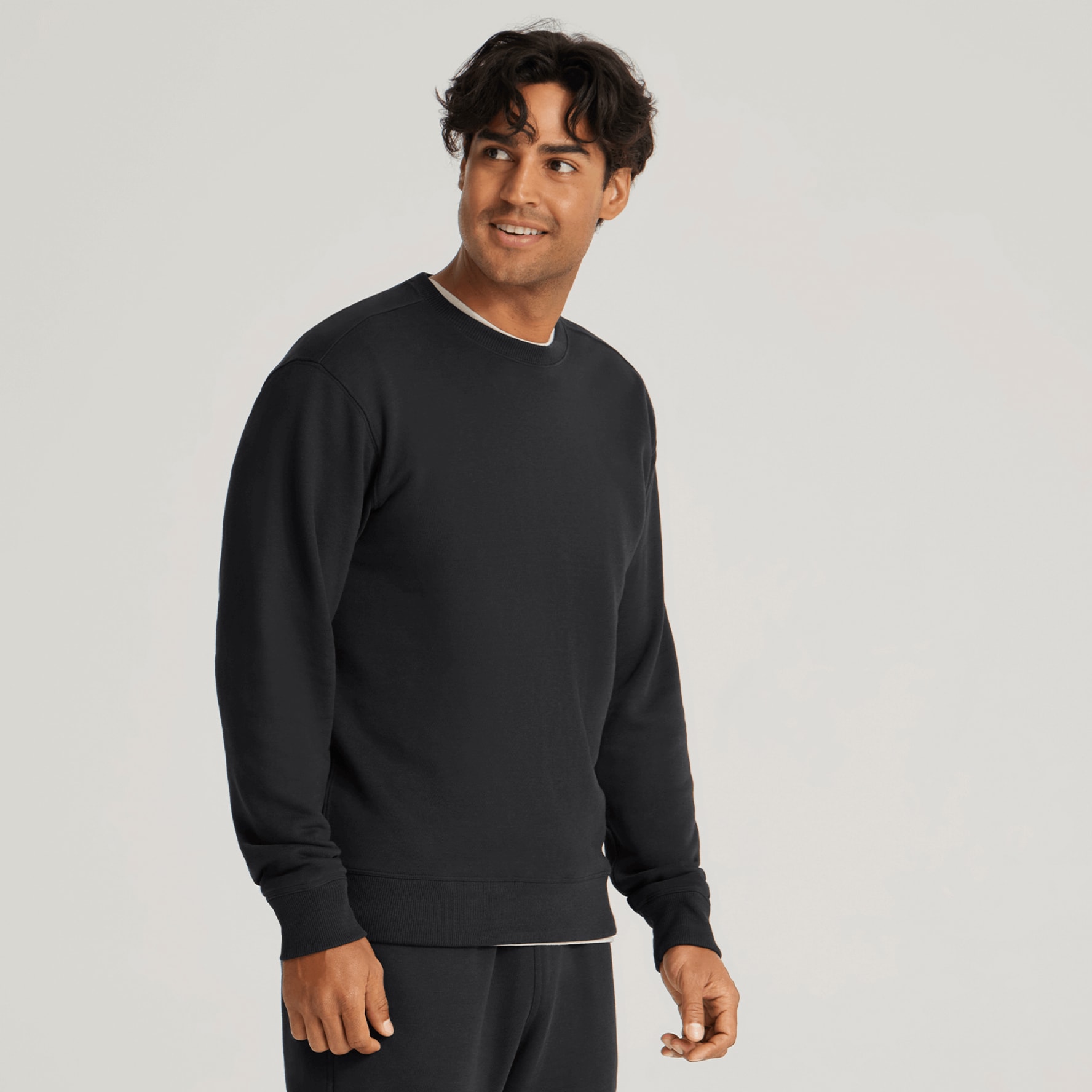 Sweatshirt mens black on sale