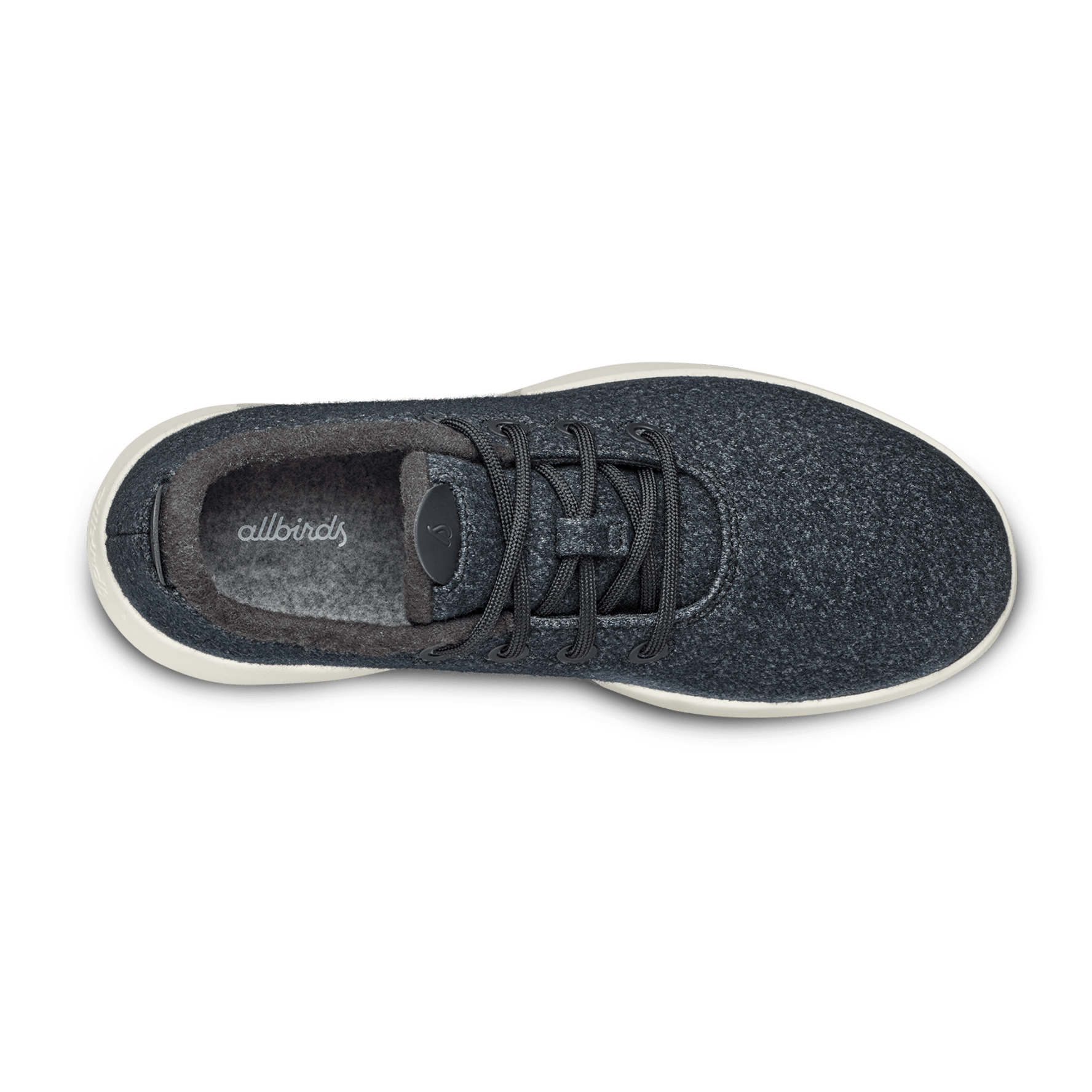 Women's Wool Runner Mizzle - Natural Black (Natural White Sole)