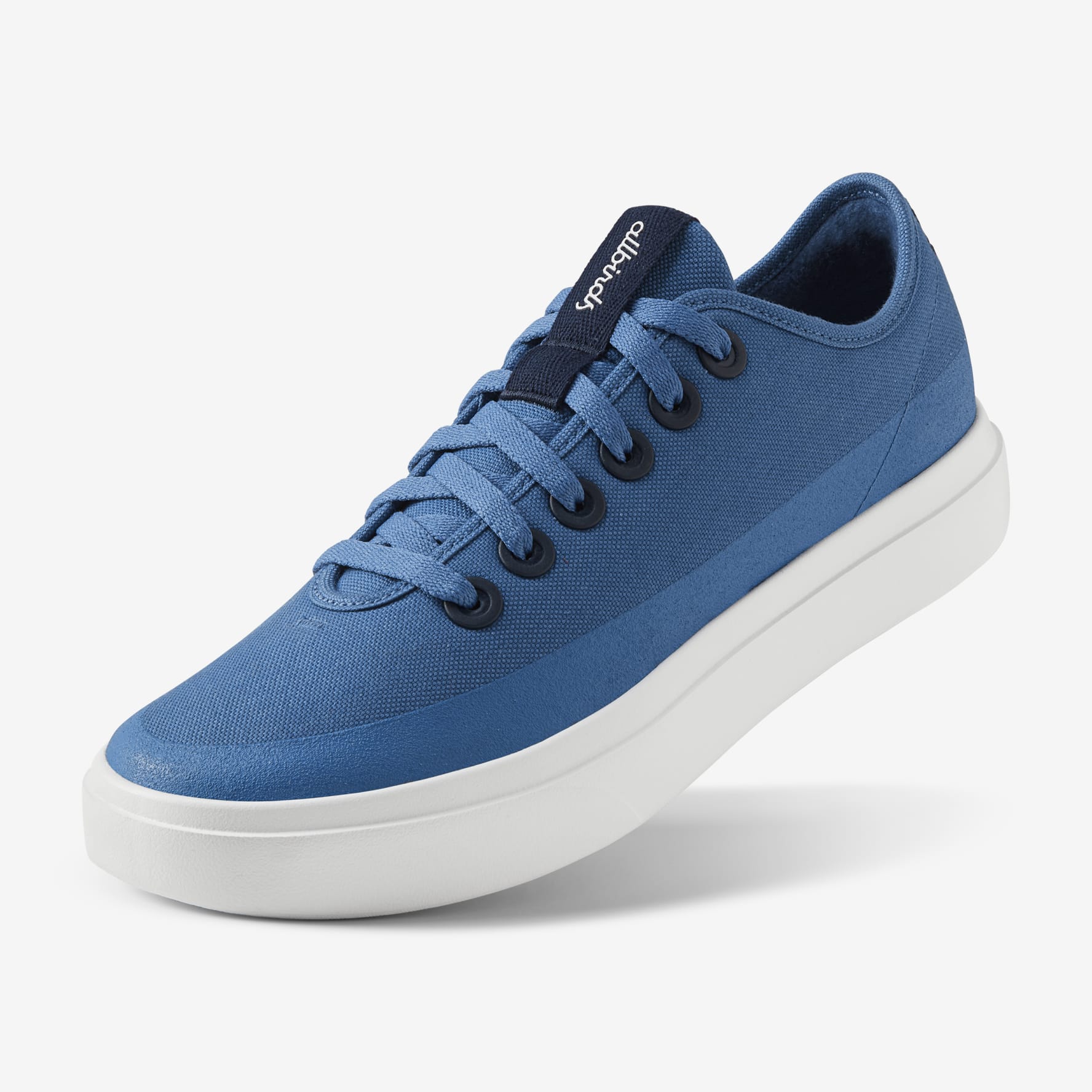 Blue canvas shoes shop