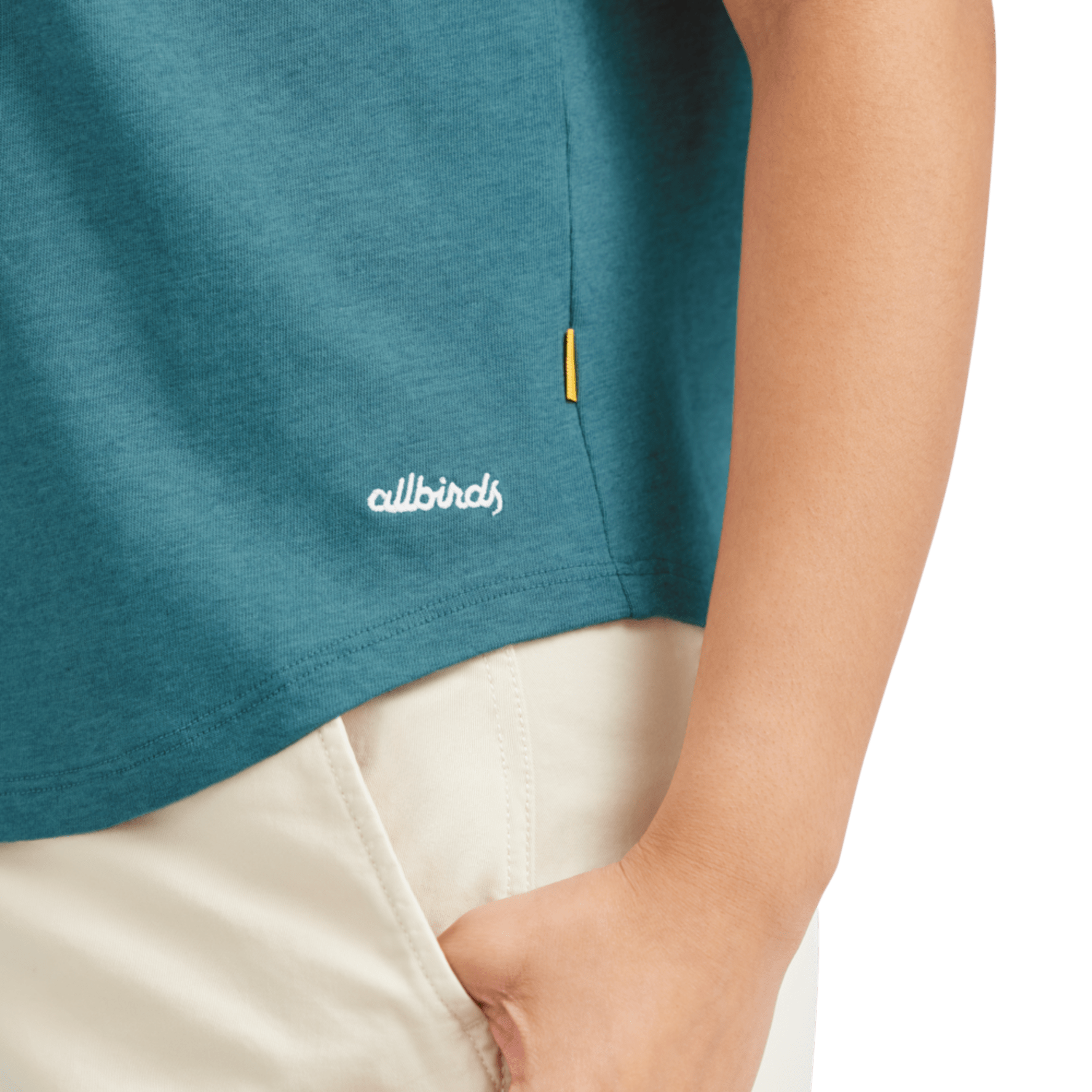 Women's Soft Merino Tee - Chasm Teal