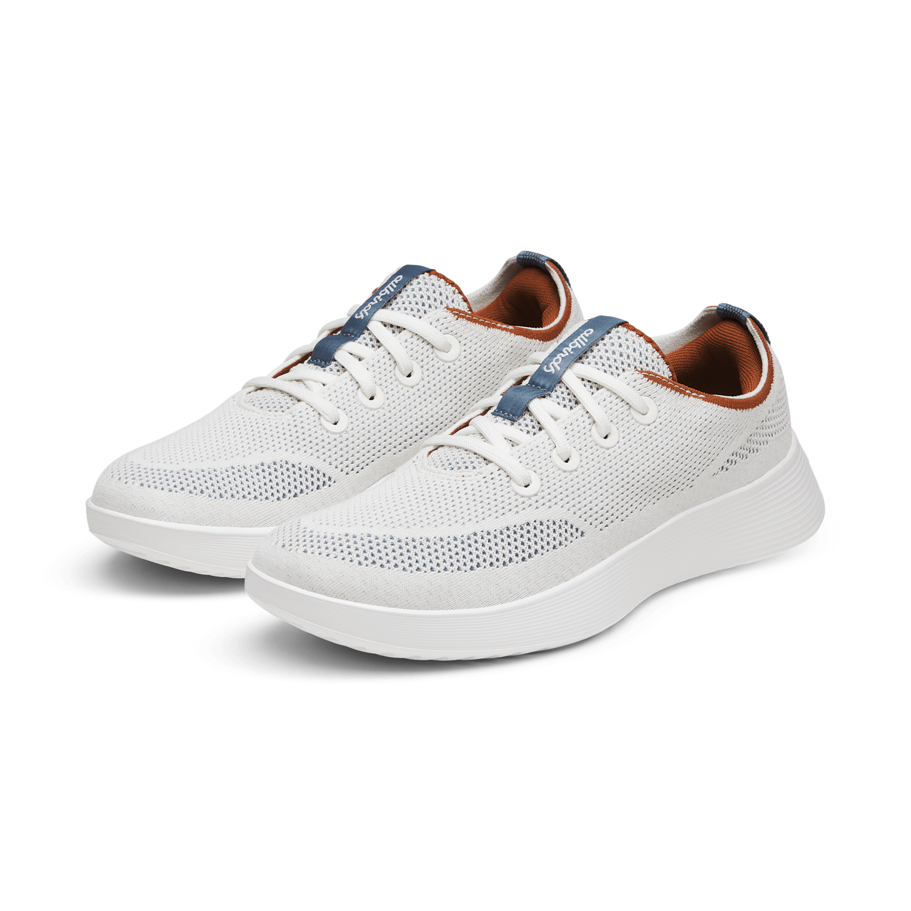 Men's Tree Runner Go - Natural White/Rustic Orange (Blizzard Sole)