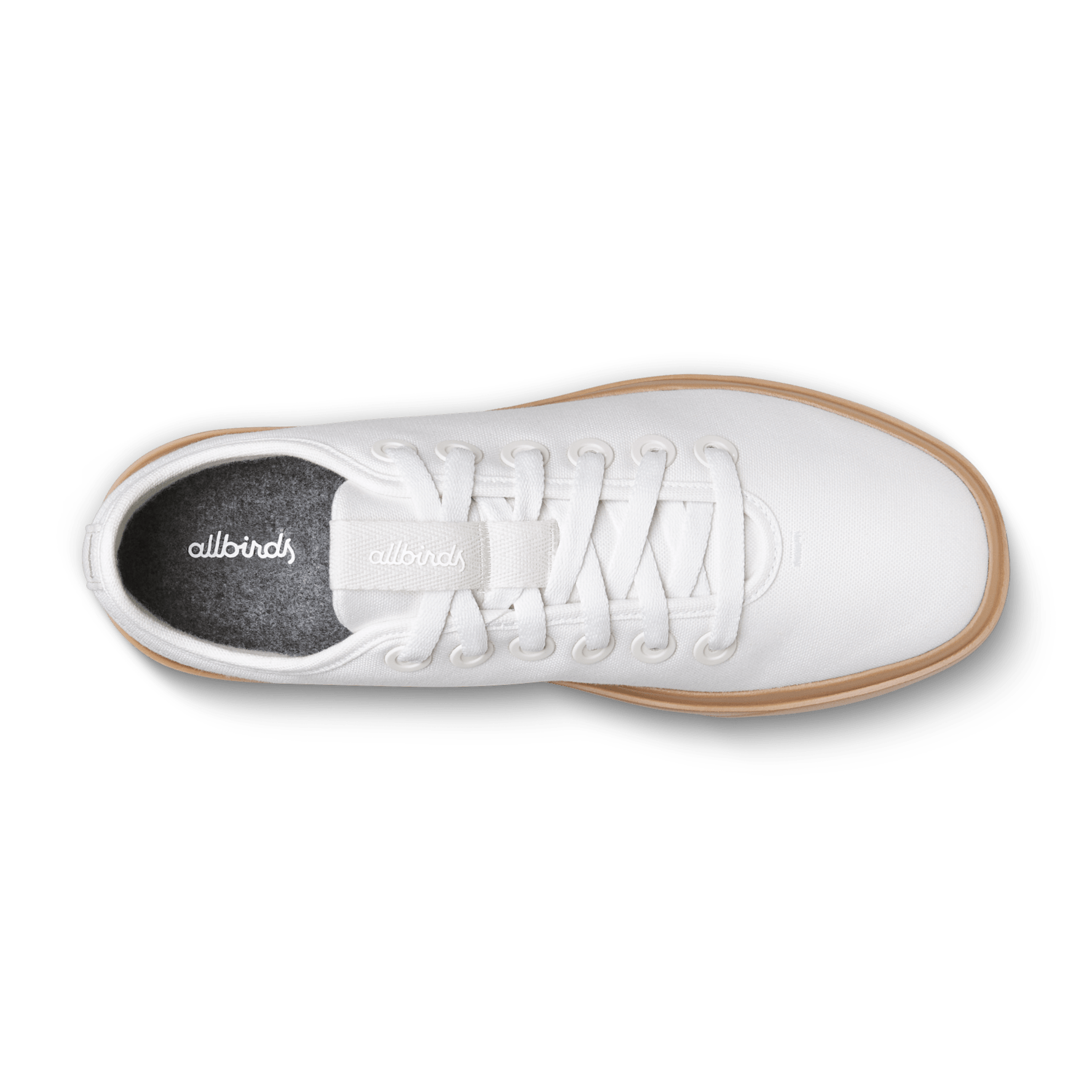 Women's Canvas Piper - Blizzard (Bark Brown Sole)