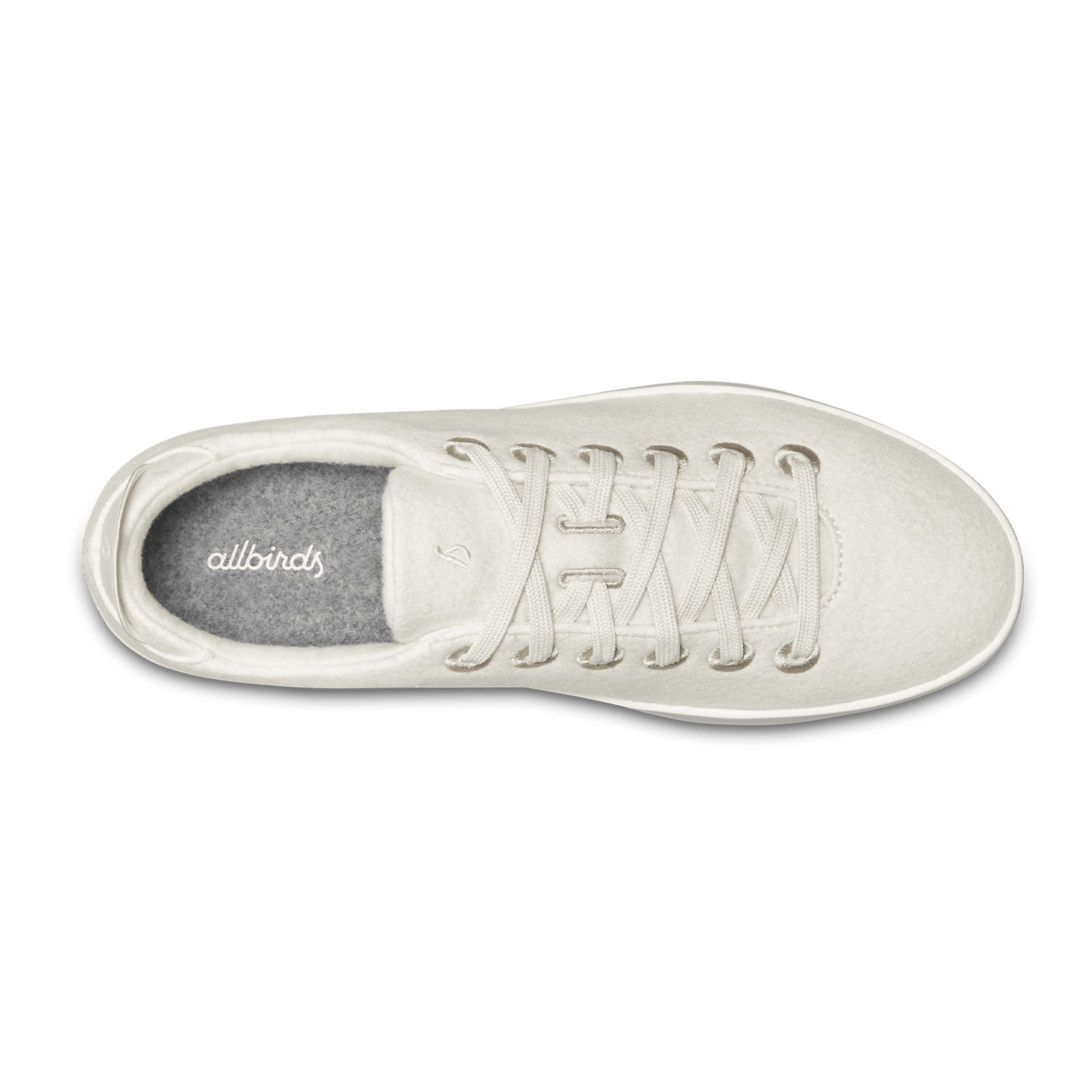Men's Wool Piper - Natural White (White Sole)