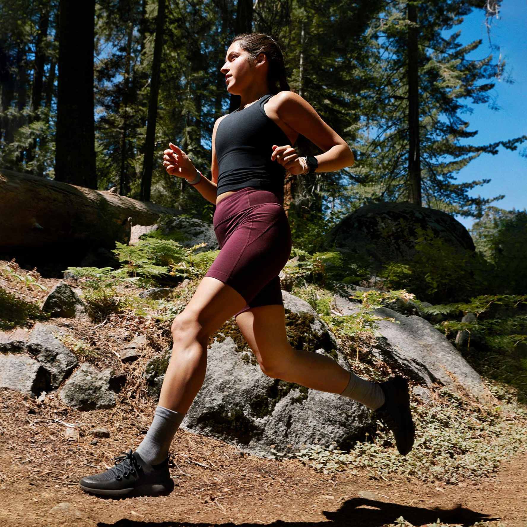 Allbirds Women's Trail Runners SWT - Black | Trail Running 