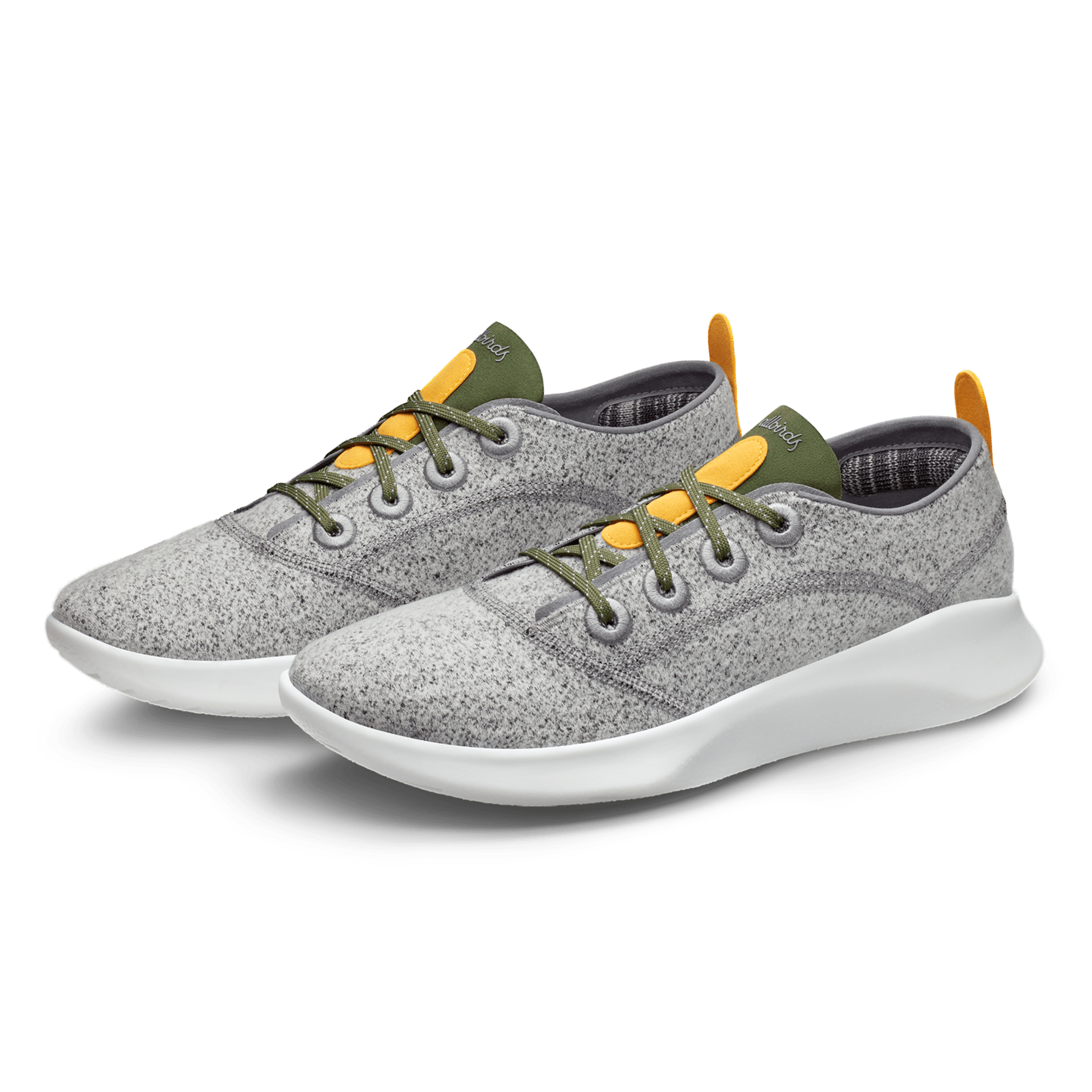 Gray allbirds runners top