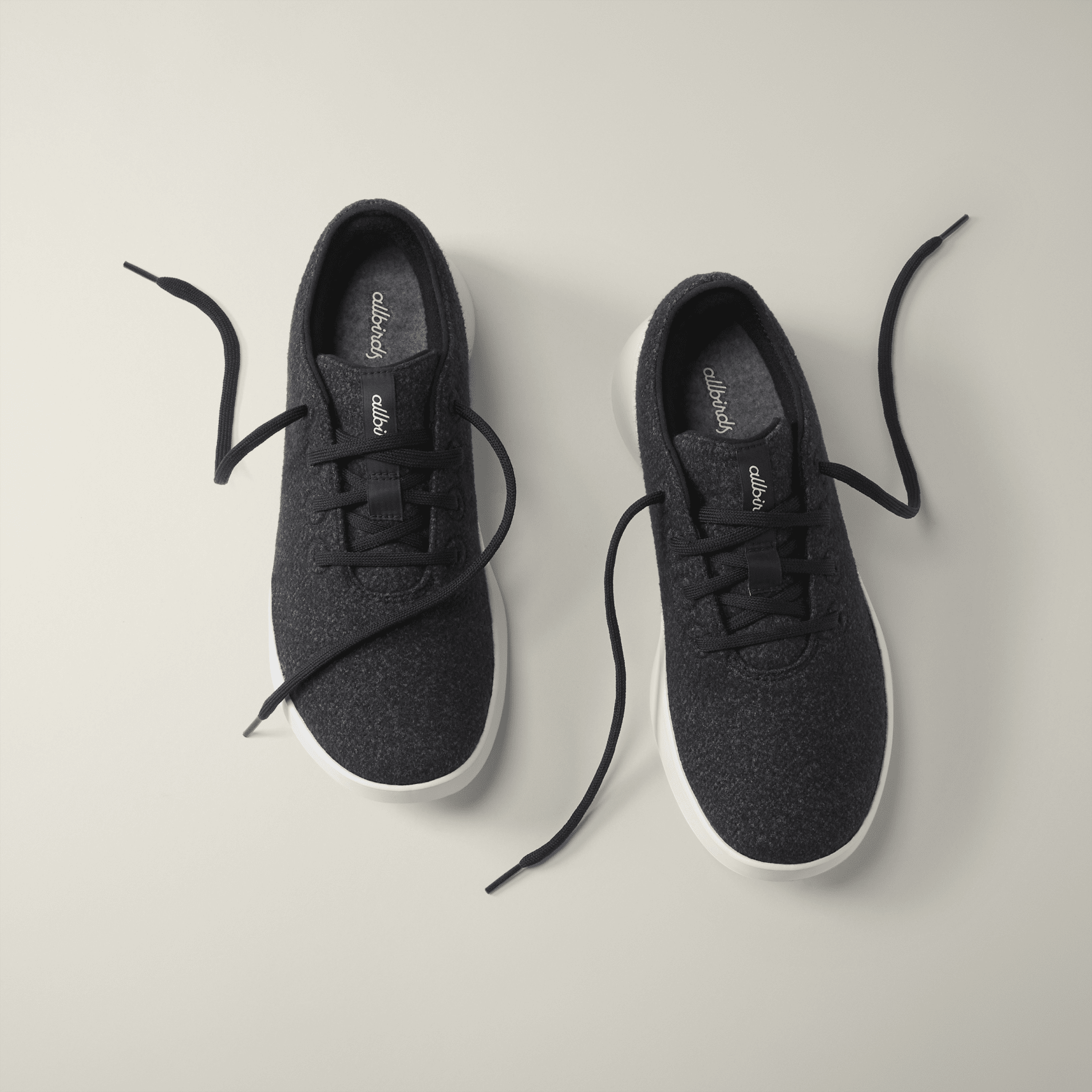 Allbirds black wool runners store