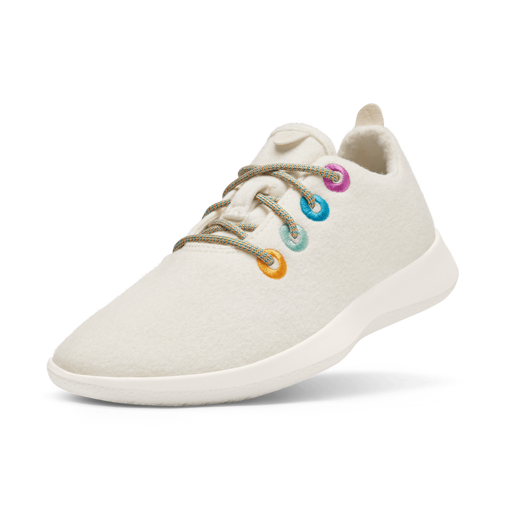 Smallbirds Wool Runners for Big Kids Natural White Allbirds