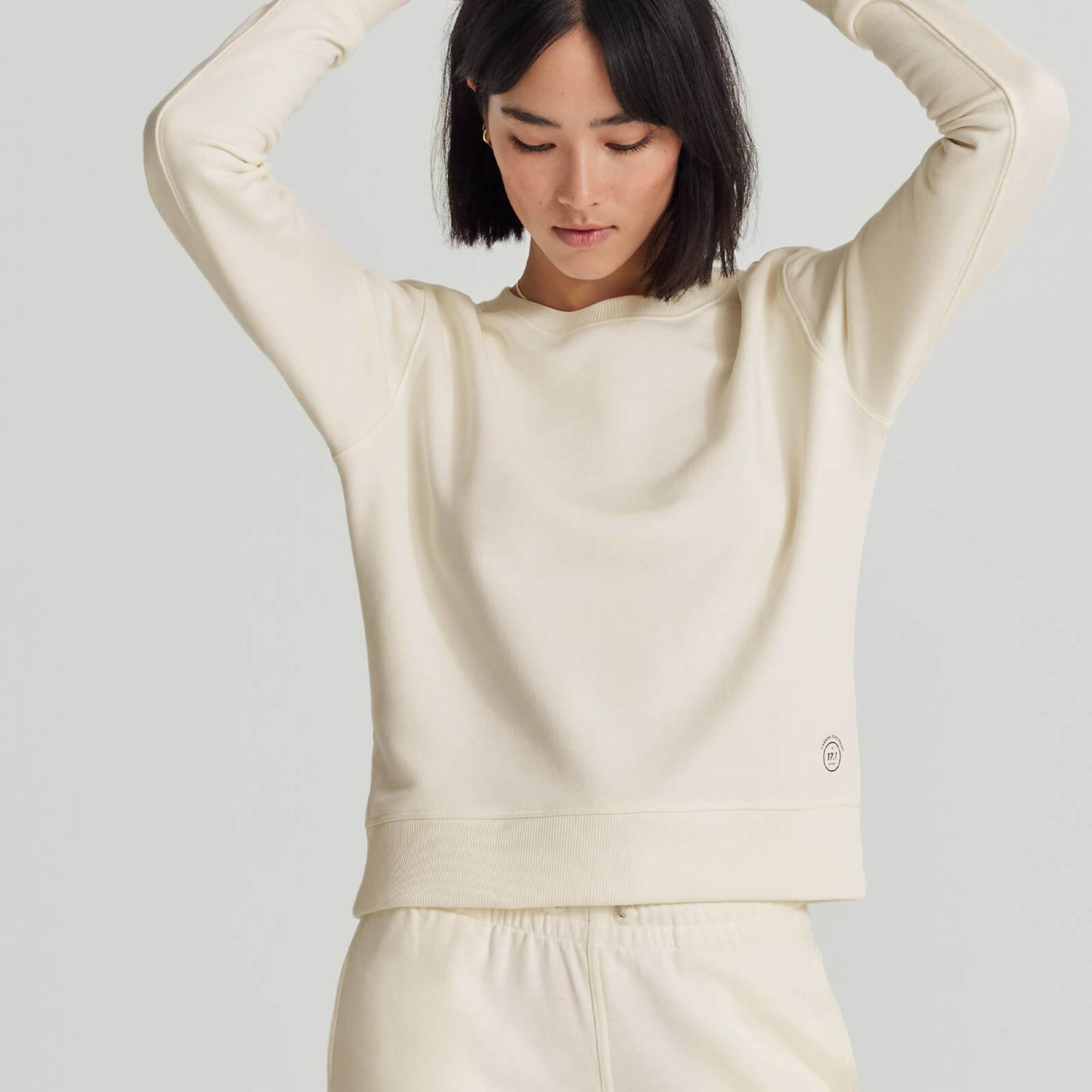 White best sale crew jumper