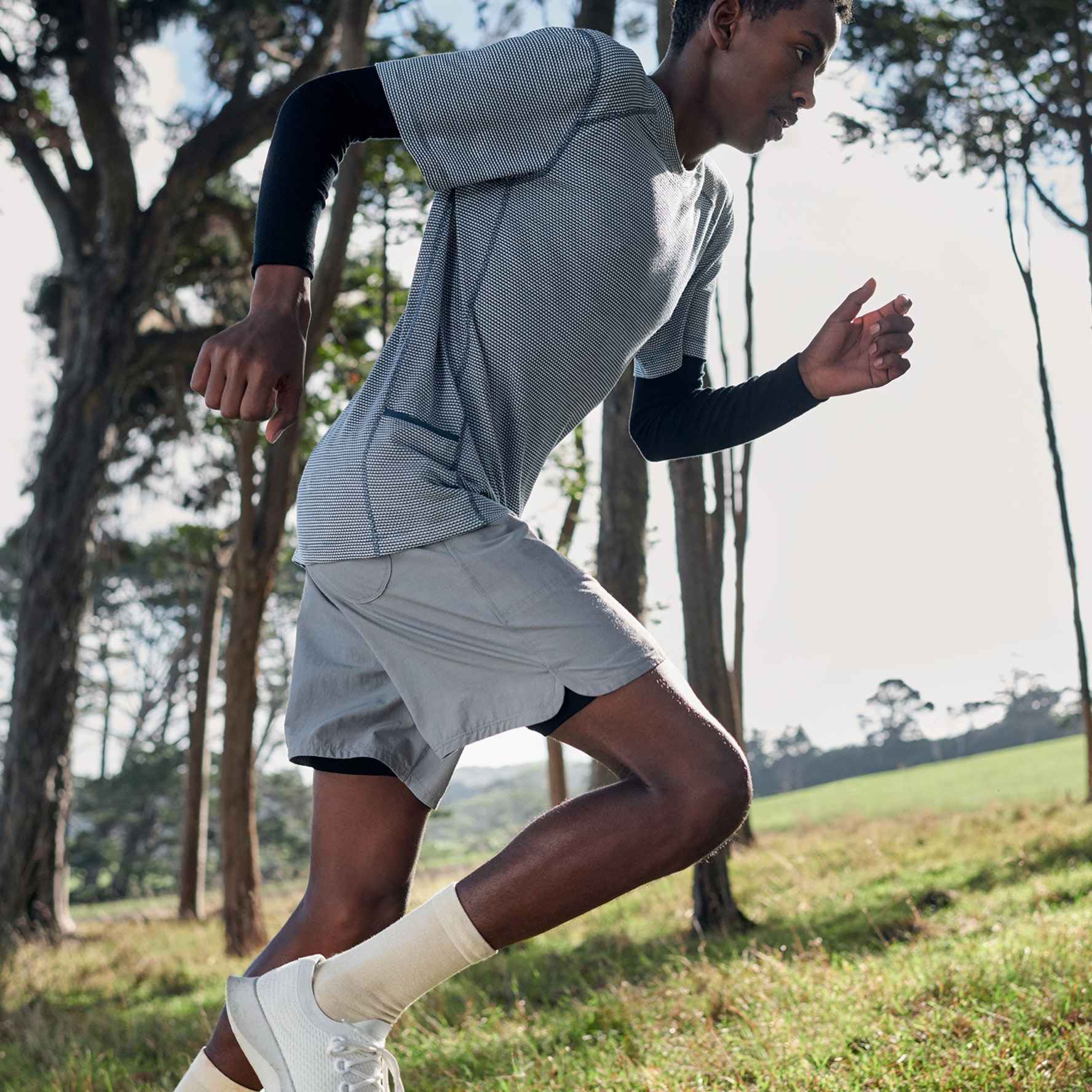 Running shorts and shirt sale