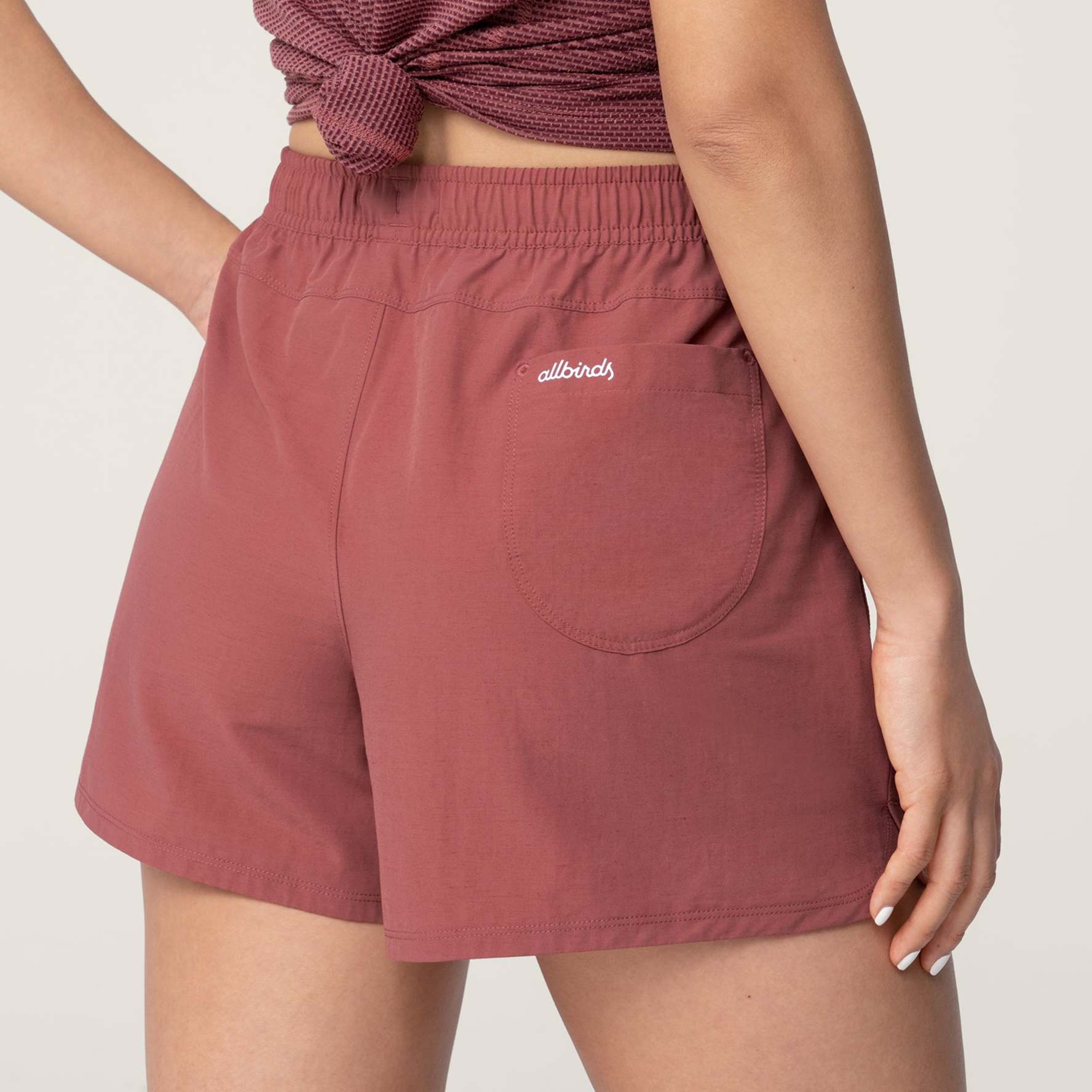 Allbirds Women's Natural Run Short - Black | Sustainable
