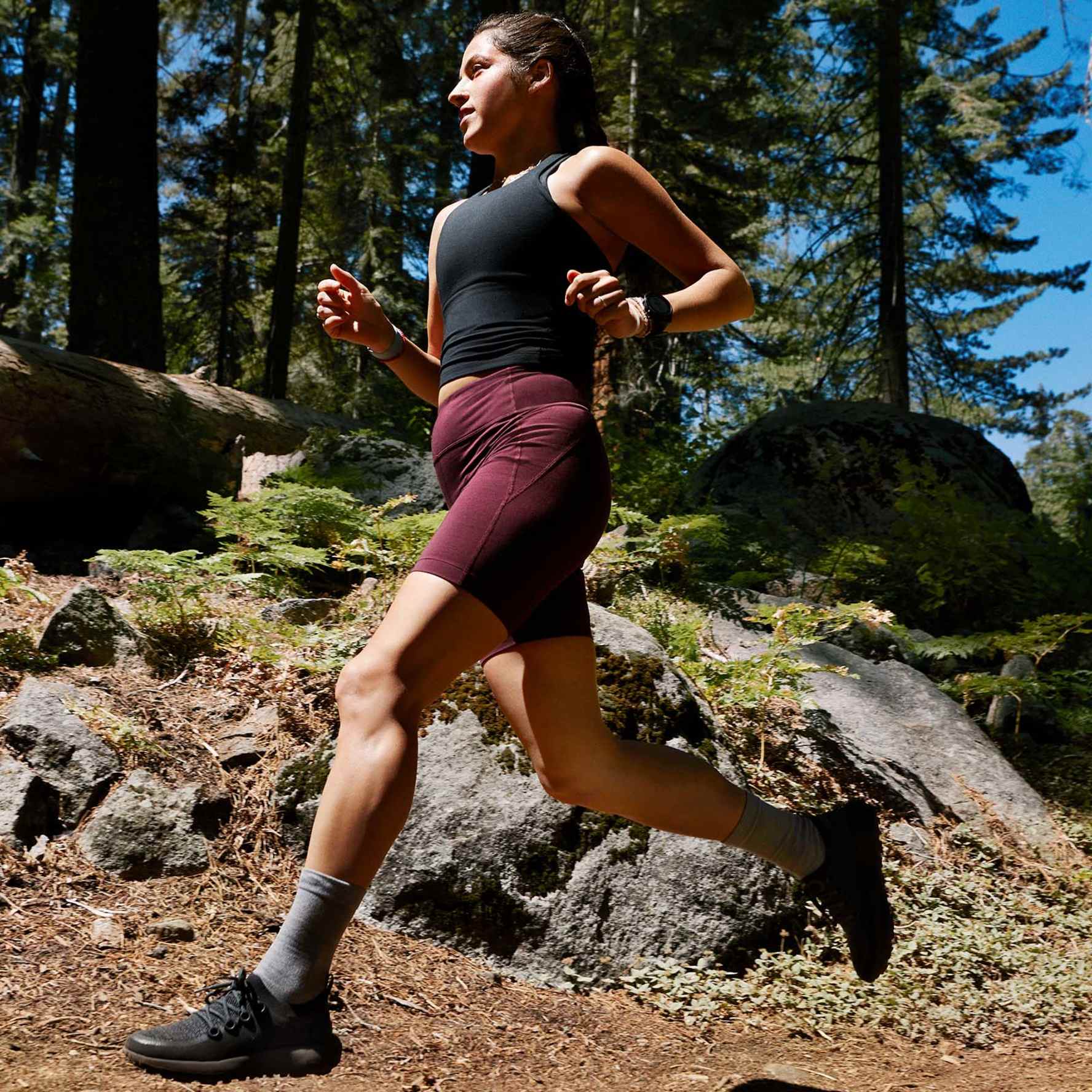 Allbirds Women's Trail Runners SWT - Black | Trail Running 