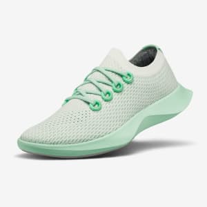 green sole sneakers