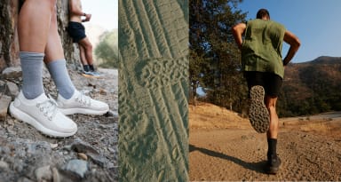 Allbirds Men's Trail Runners SWT, Light Hiking Sneakers, Black, Size 8.5