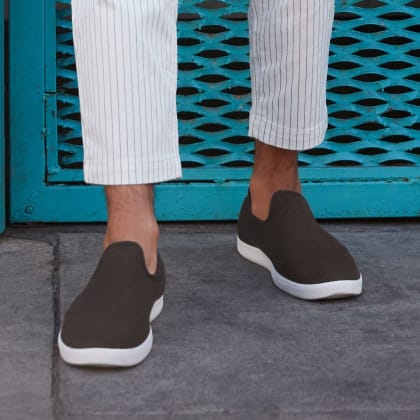Charcoal | Sustainable Slip-Ons 