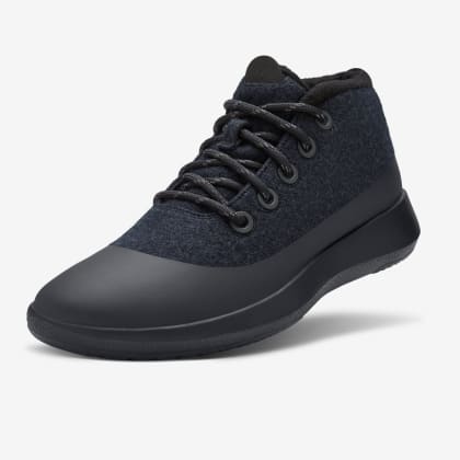 Men's Wool Runner-up Mizzle Plus - Natural Black (Natural Black Sole)