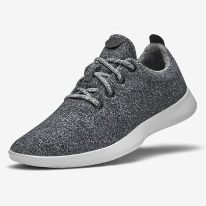 Men's Wool Runners - Natural Grey