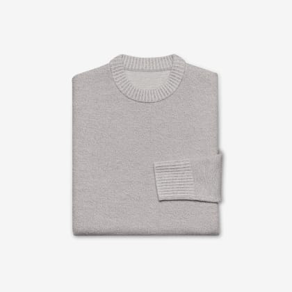 Womens grey wool jumper