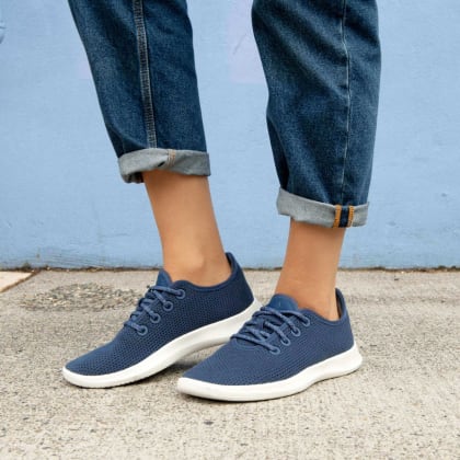Allbirds Men/'s Tree Runners Kauri Marine Blue Comfort Shoes FLSAMP