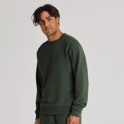 green sweatshirt mens