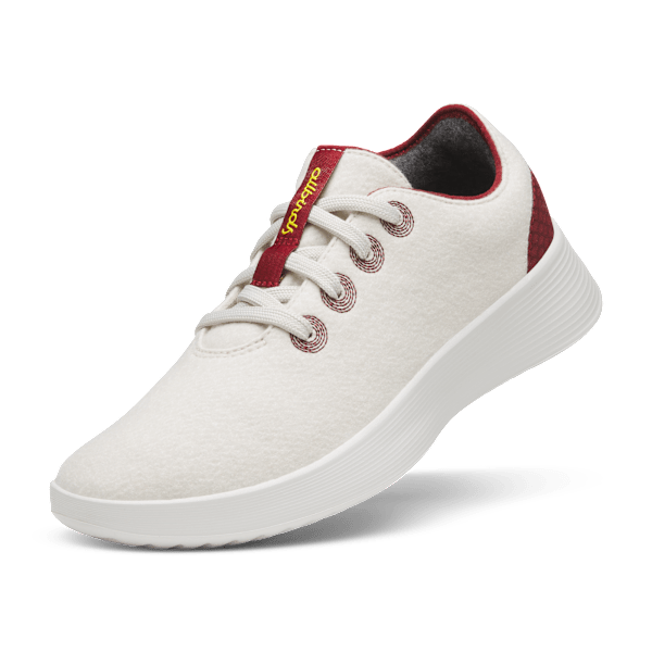 Weathered White\/Thunder Red