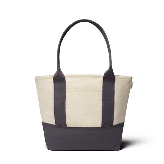 新しい Tote Canvas Bag Grey White/Natural Natural - バッグ