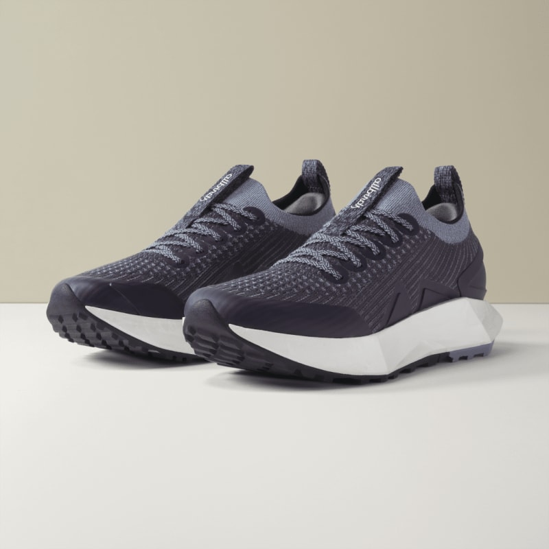 Women's SuperLight Wool Runners - Thunder Purple (Natural White Sole)