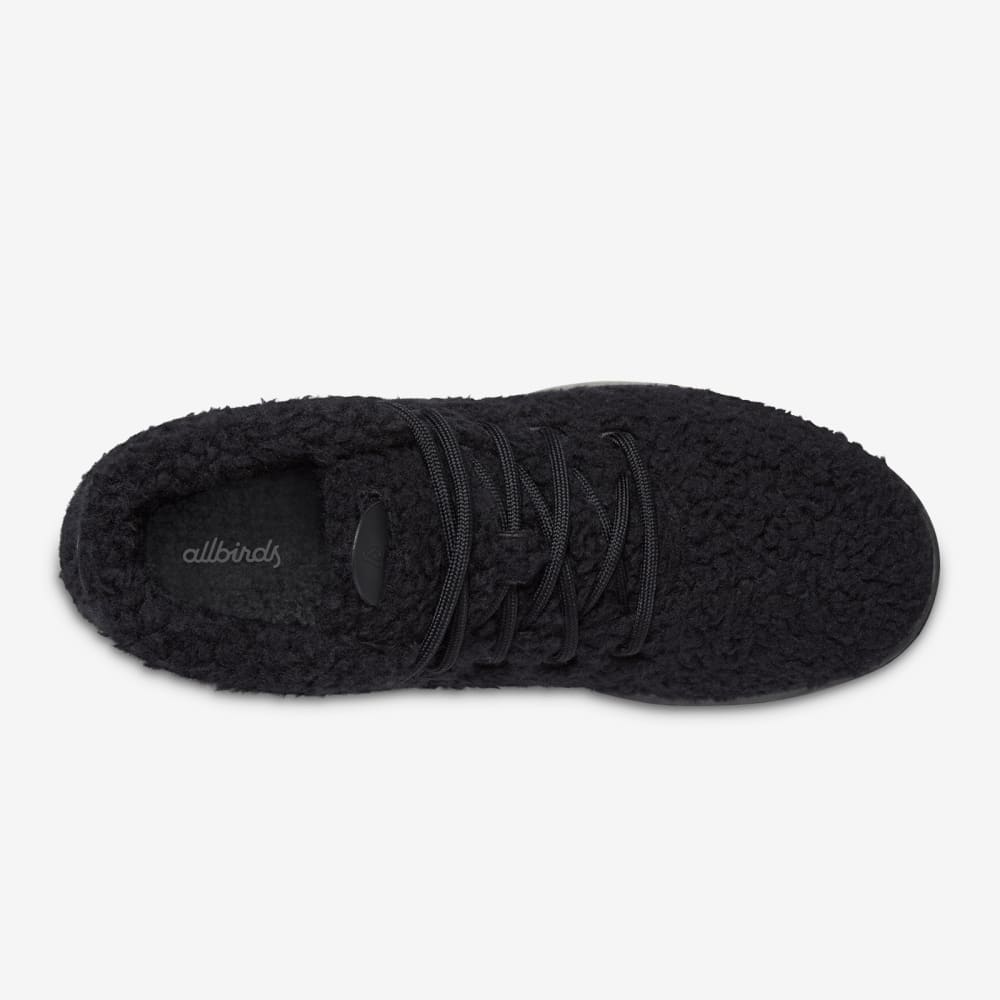Women's Wool Runnerup Fluffs Natural Black Everyday Sneakers Allbirds
