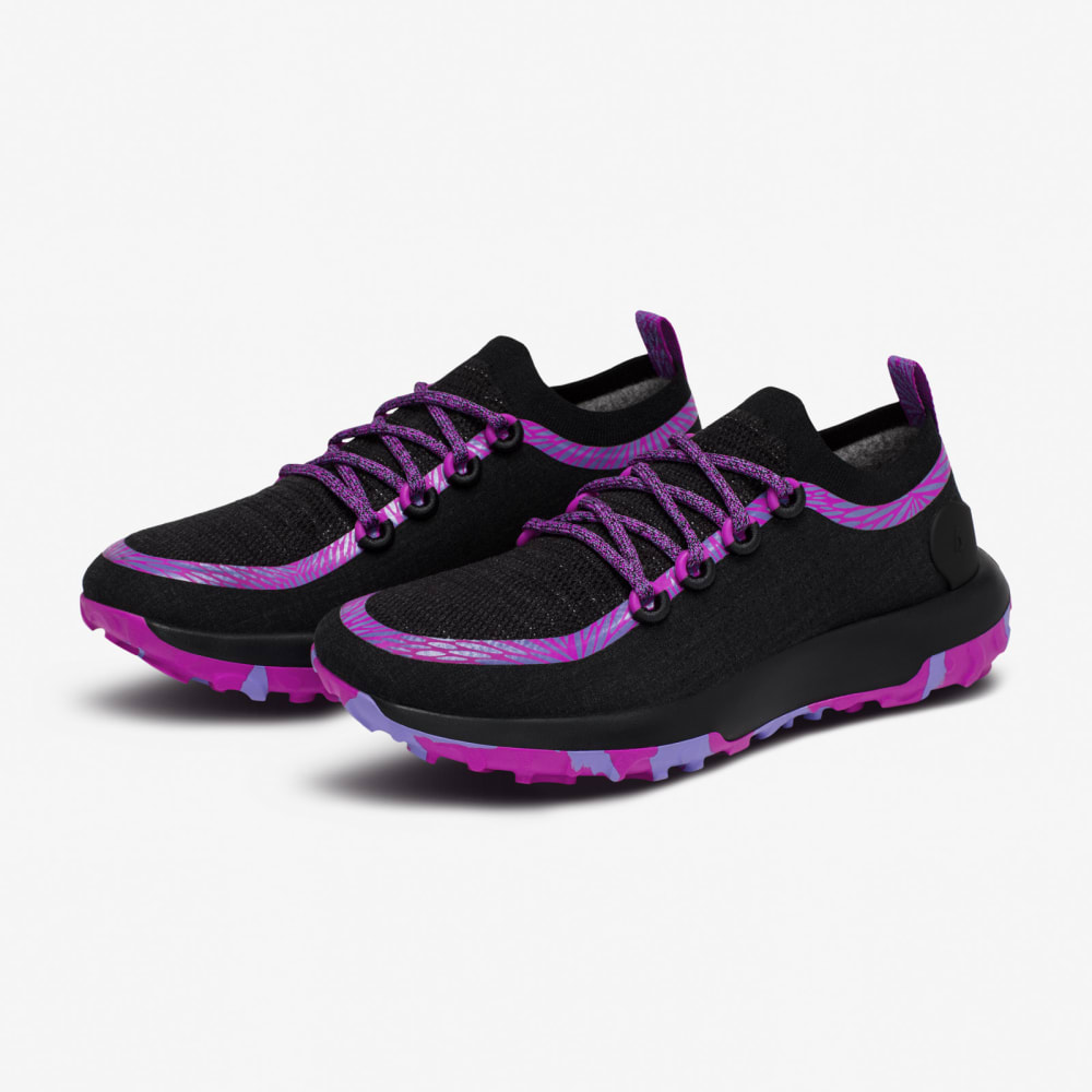 ir de compras Constitución Amplificar Allbirds Women's Trail Runners SWT - Black | Trail Running & Hiking Shoes