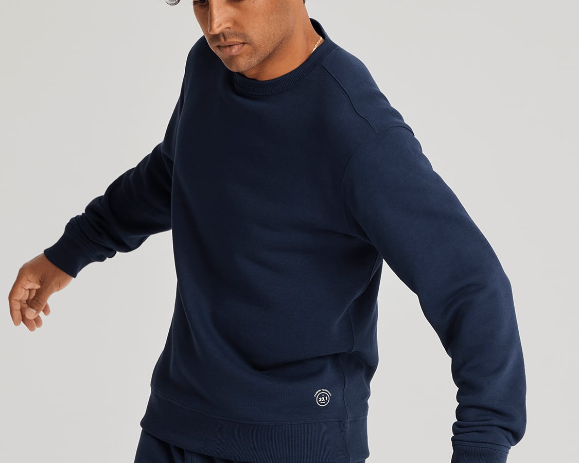 Men s R R True Navy Sweatshirt Allbirds Sustainable Sweatshirt For Men