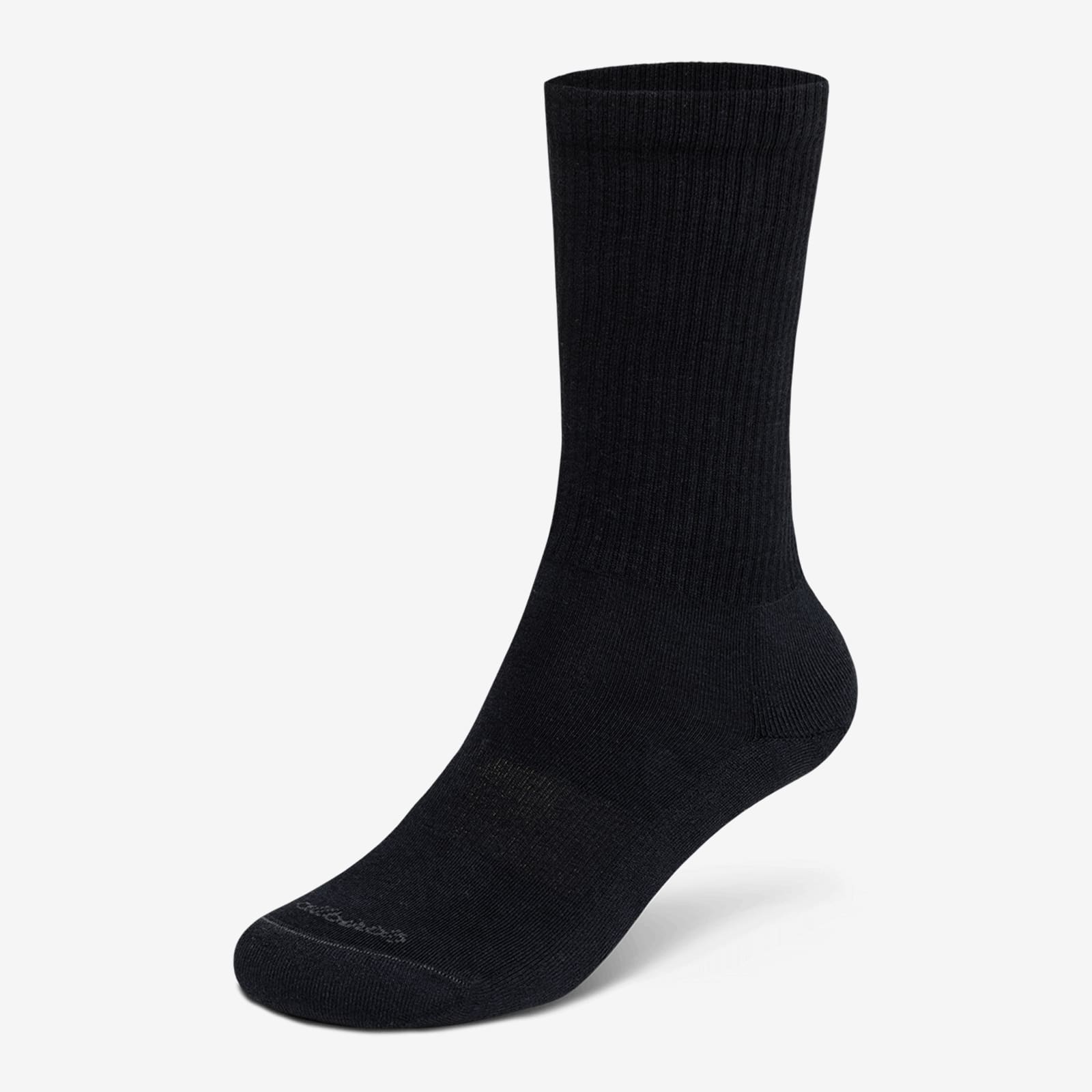 Anytime Crew Sock Natural Black