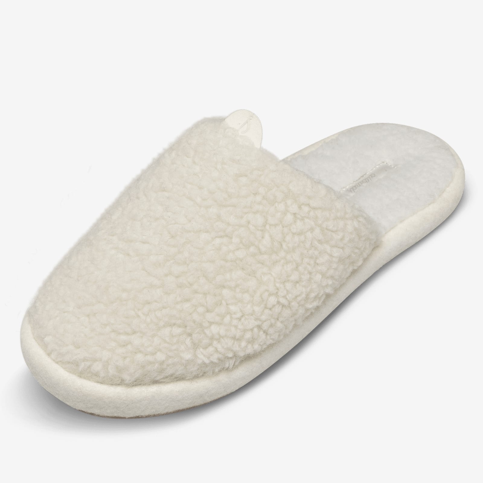 Allbirds Slippers - Wool Dwellers - Natural White Fluffs (White Sole ...