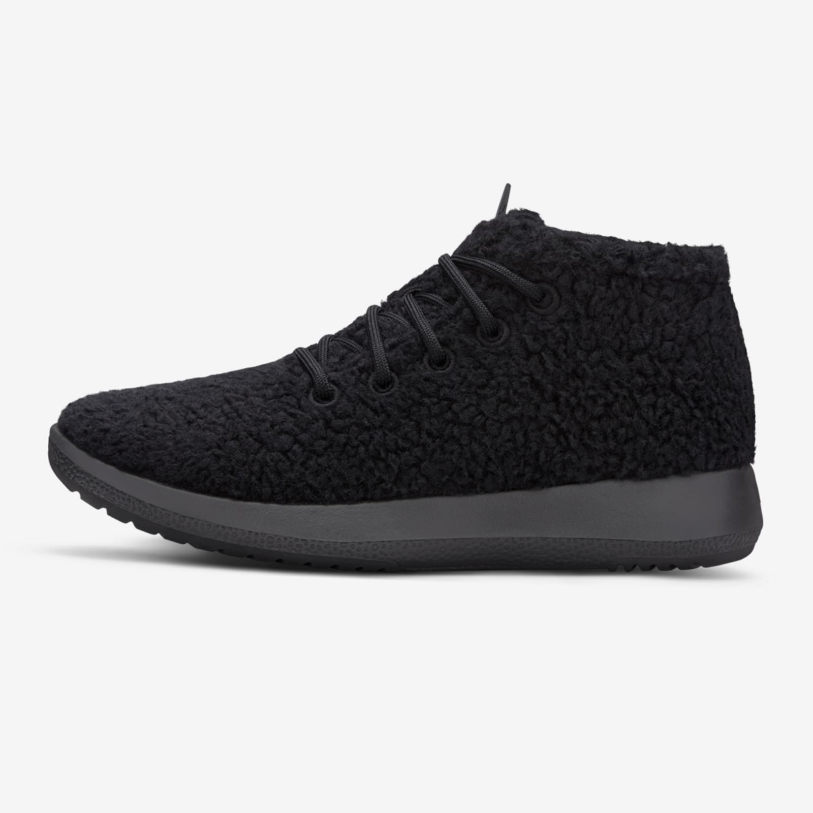 Men's Wool Runnerup Fluffs Natural Black (Natural Black Sole)