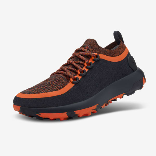 Women's Trail Runners SWT - Natural Black (Buoyant Orange Sole)
