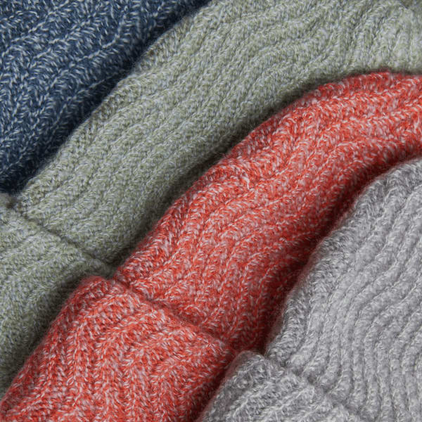 Smallbirds Pom Beanie - Little Kids - Blue Grey Marl